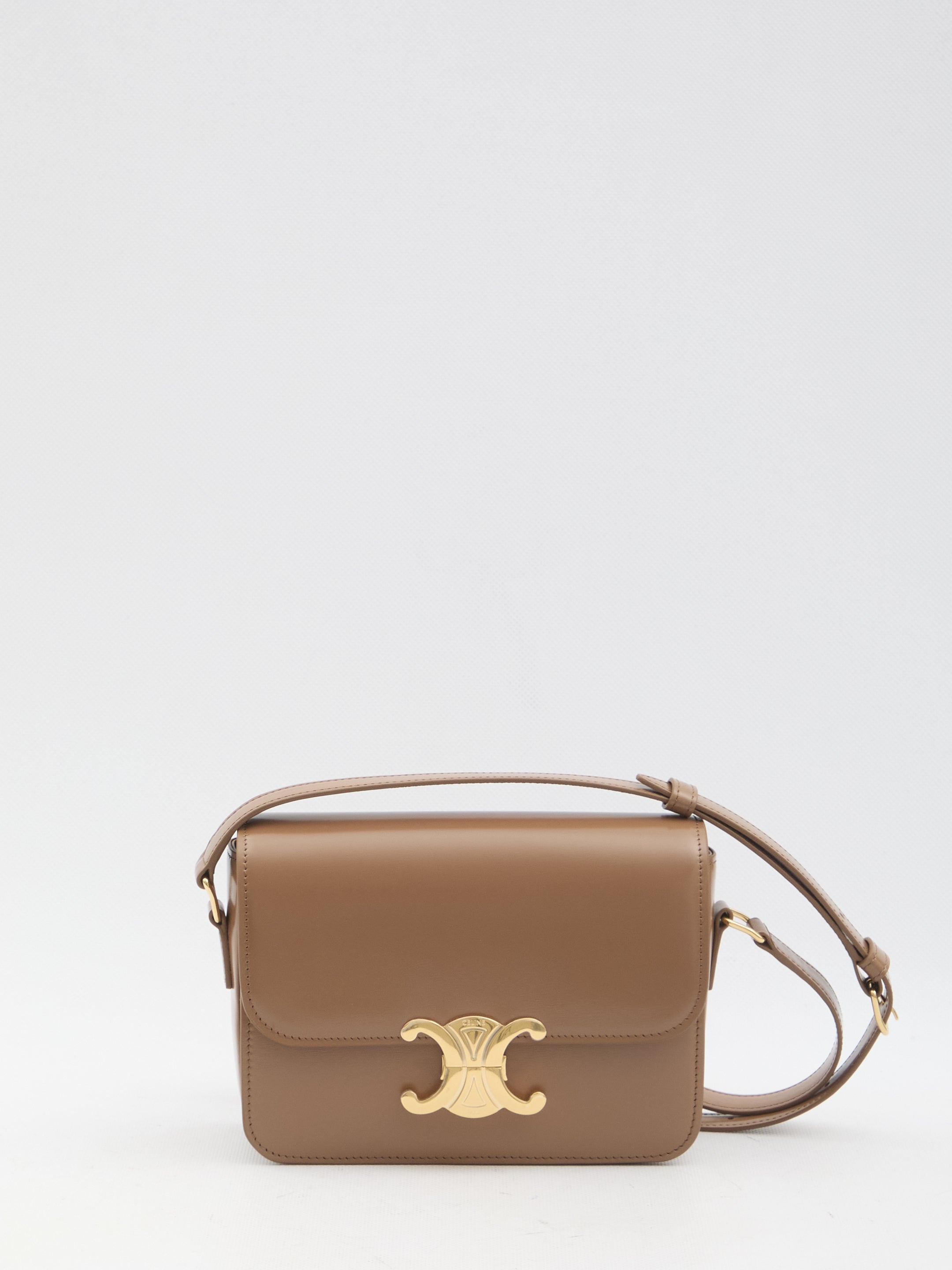 CELINE Mini Triomphe Handbag - 18.5x13.5x7cm