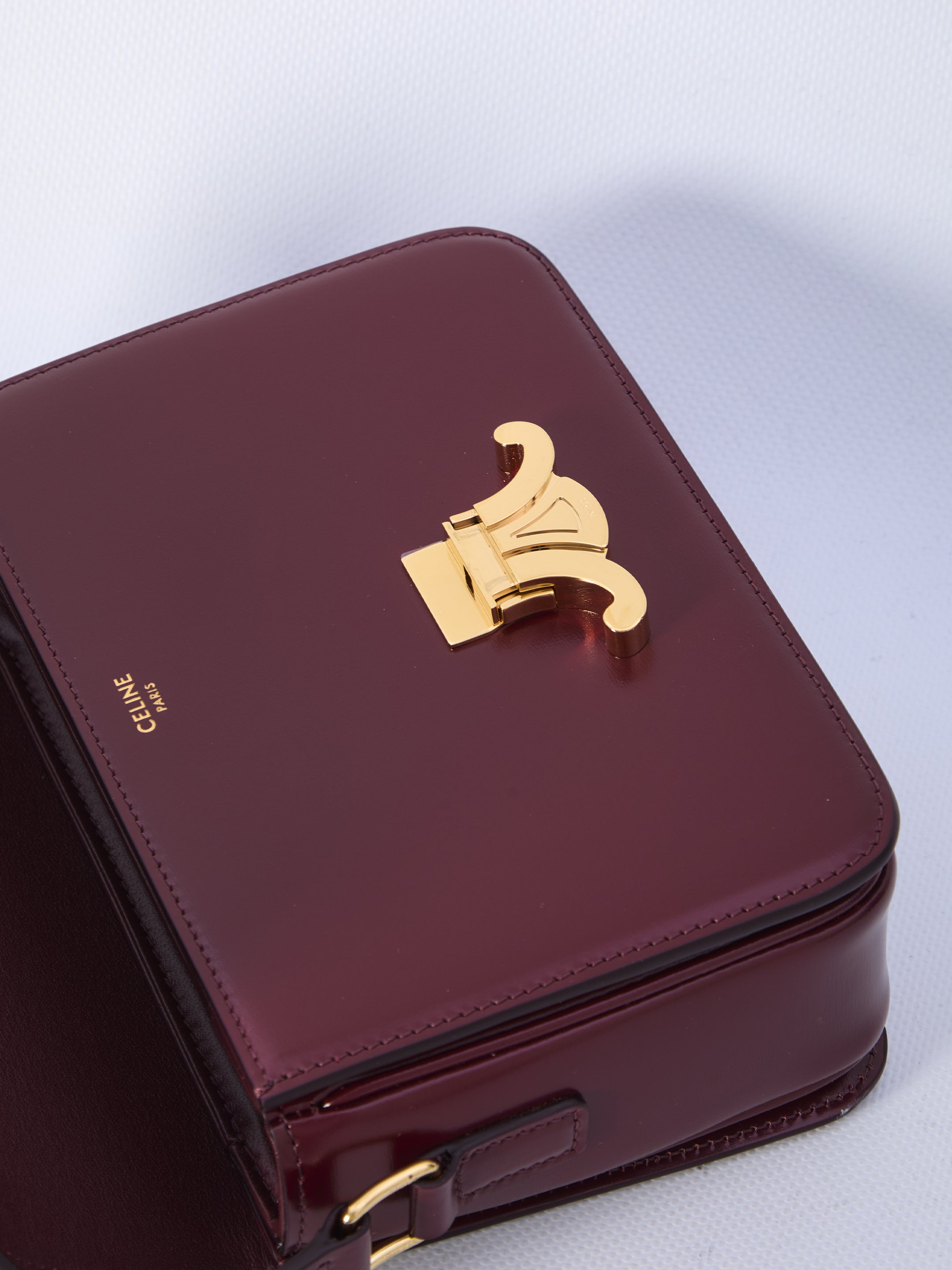 CELINE Mini Triomphe Handbag - Perfect for Everyday Elegance