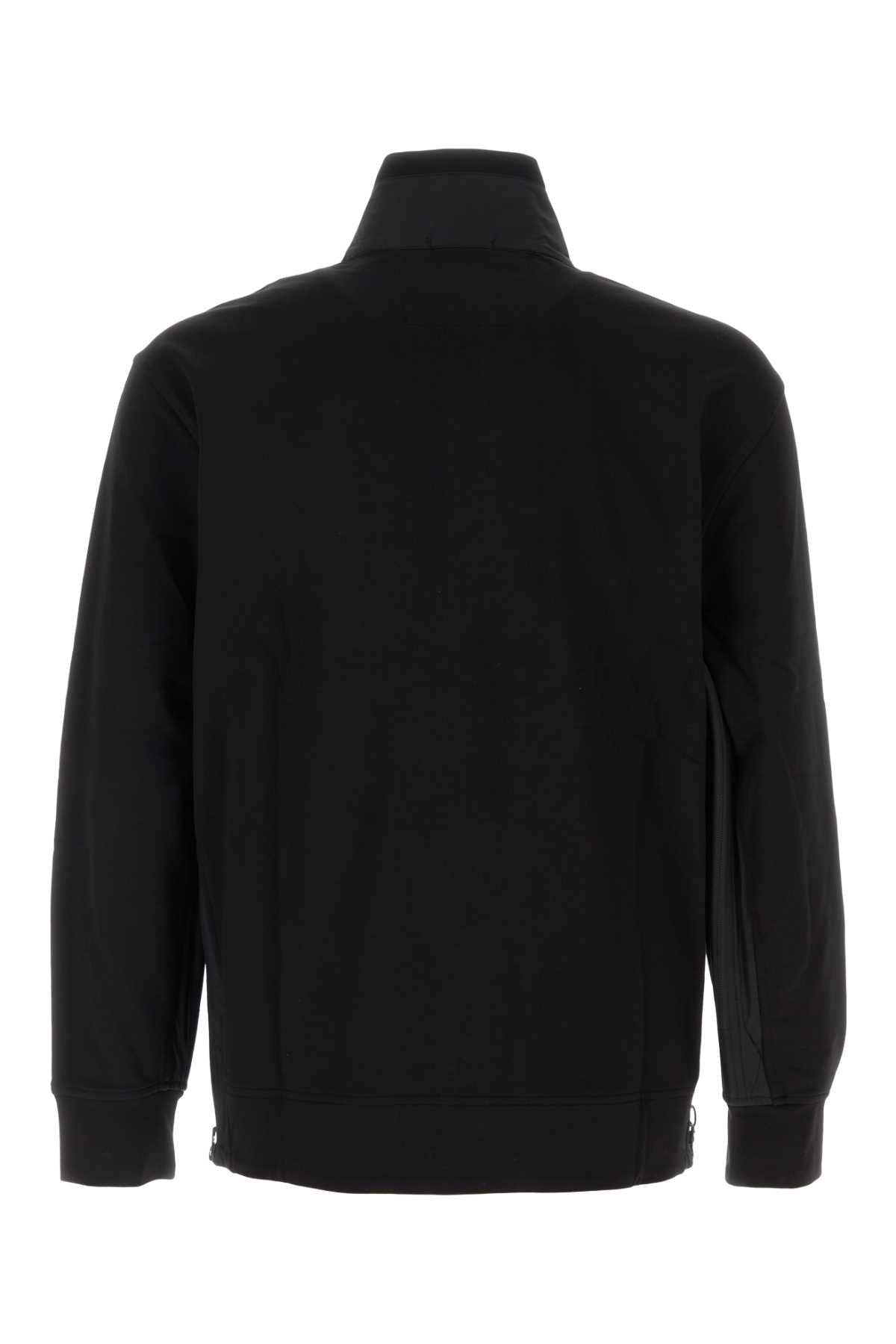 C.P.COMPANY Men's Stretch Cotton Open Sweatshirt