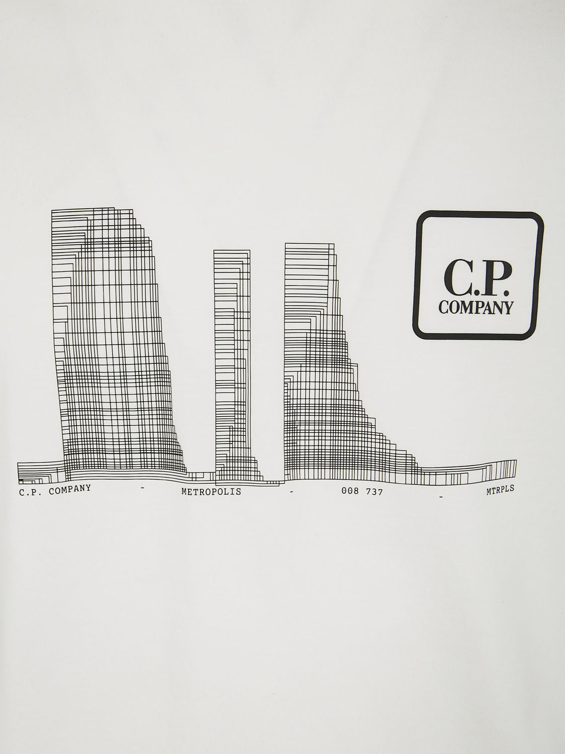C.P.COMPANY Urban Buildings Mini Graphic T-Shirt