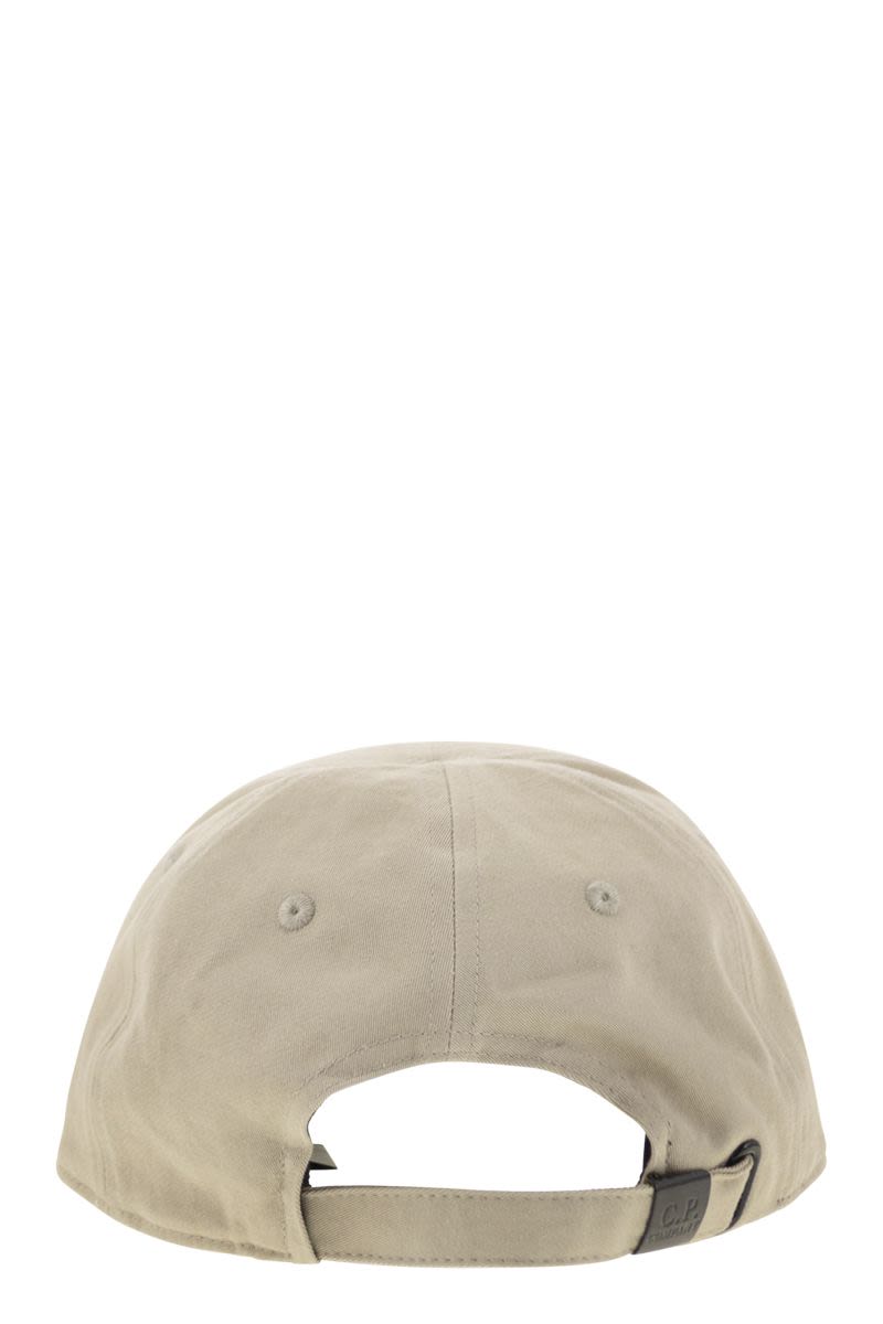 C.P.COMPANY Visor Hat with Embroidered Logo