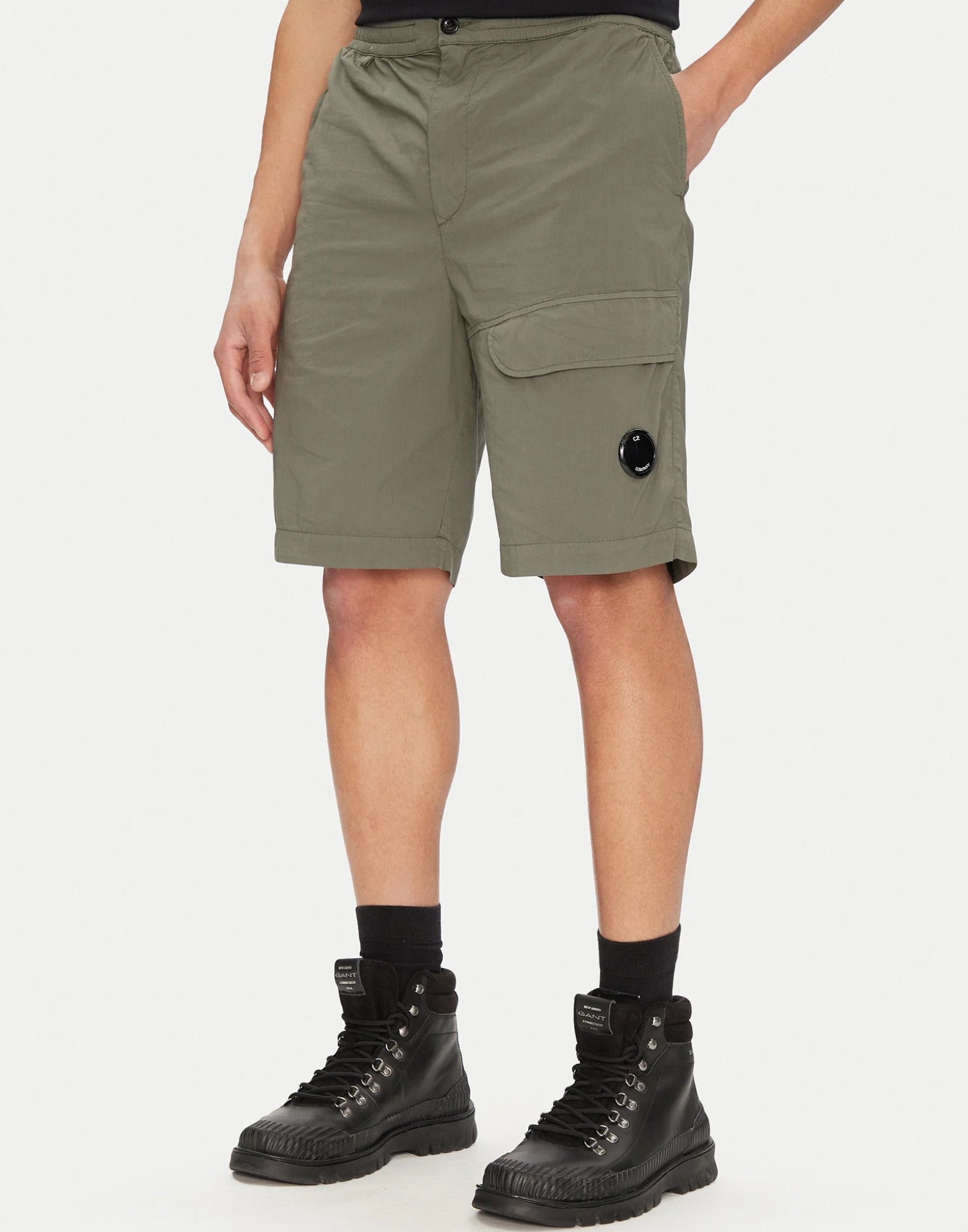 C.P.COMPANY Cargo Stretch Bermuda Shorts for Men