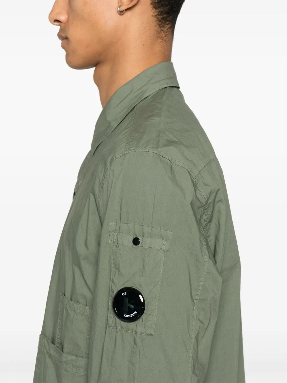 C.P.COMPANY Men's Lightweight Cotton Mini Shirt