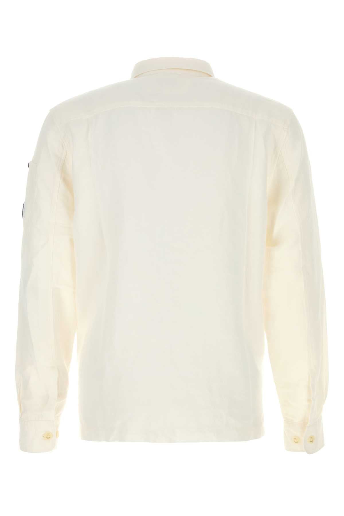 C.P.COMPANY Men's Oxford Lens Overshirt - SS25 Collection