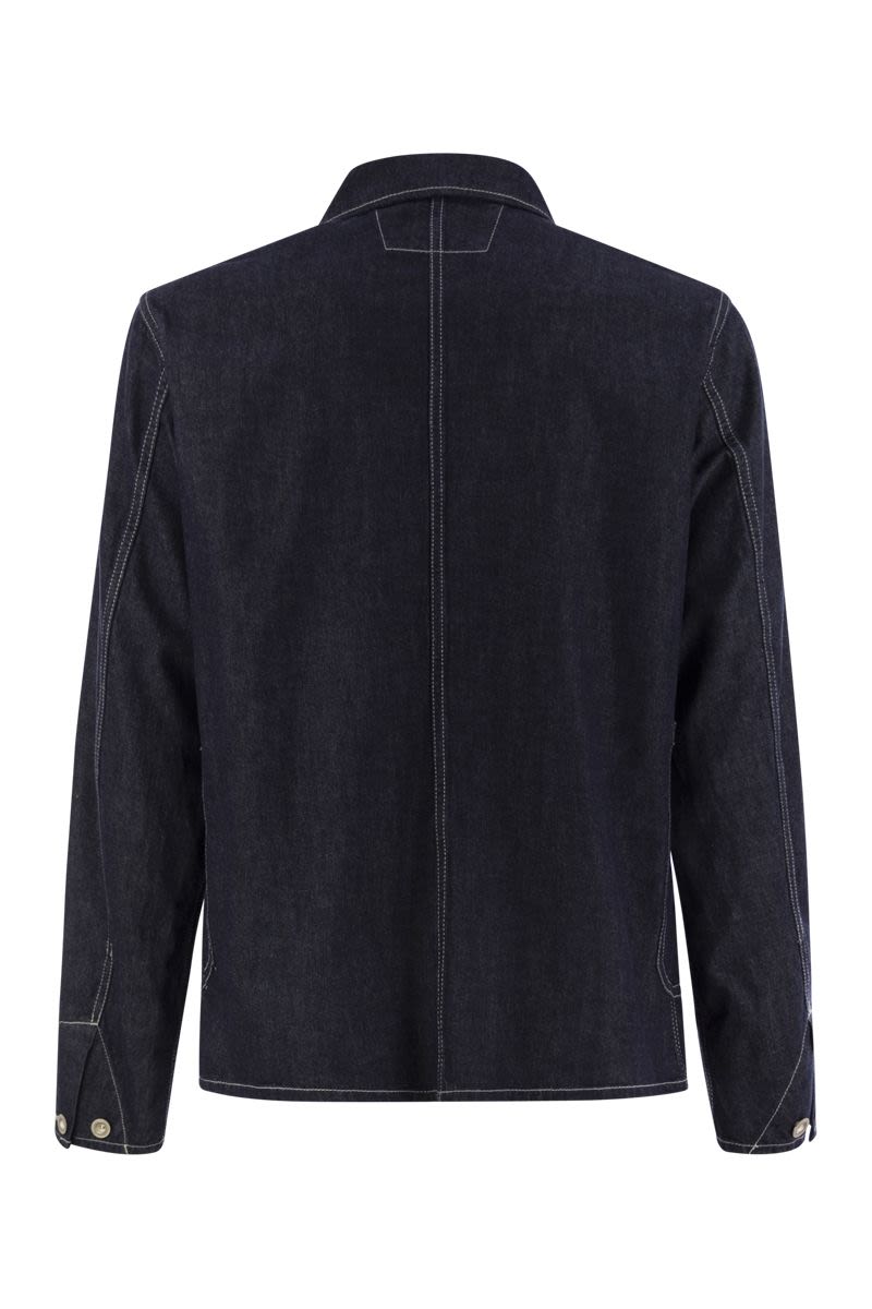 C.P.COMPANY Cotton Denim Jacket for Men