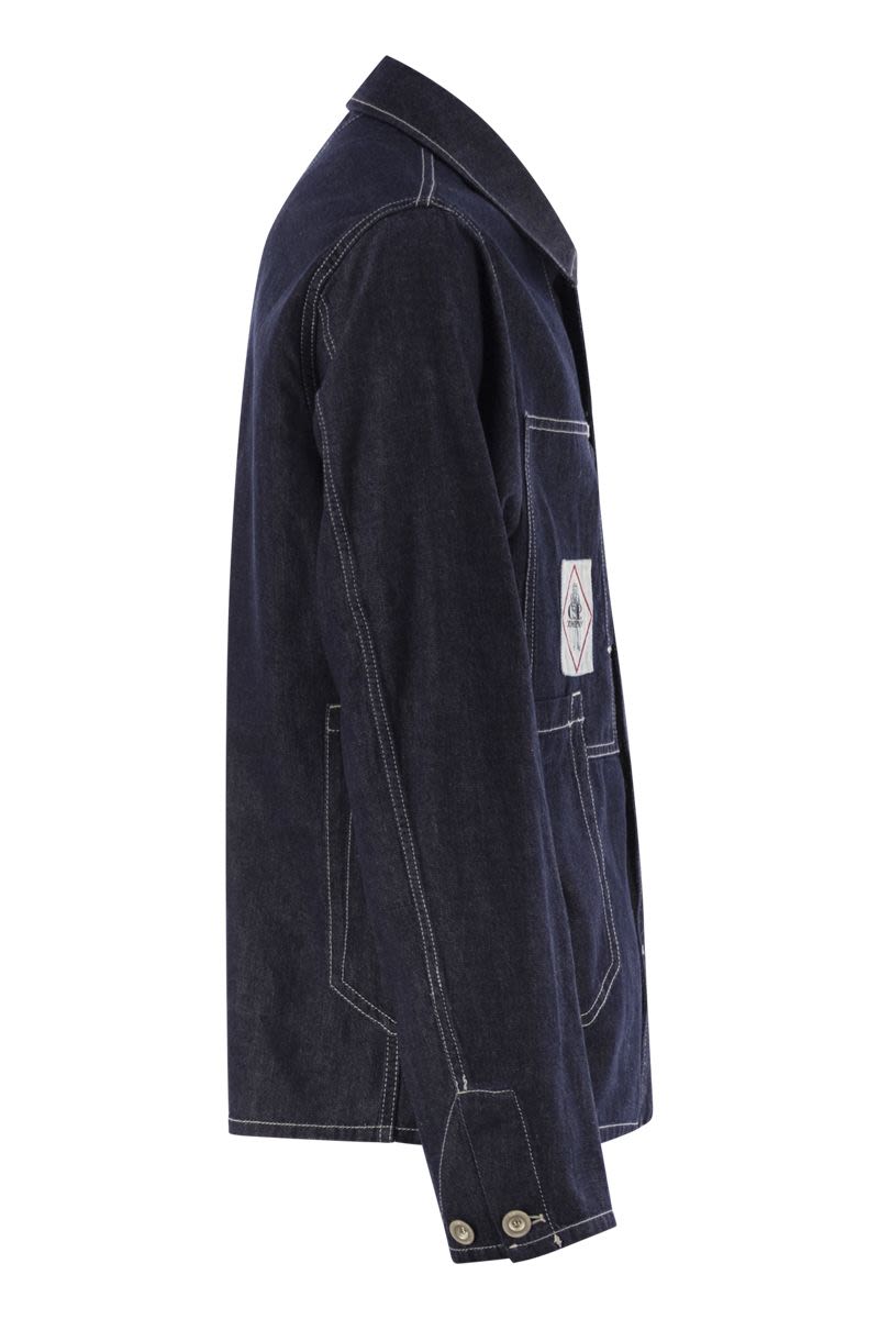 C.P.COMPANY Cotton Denim Jacket for Men