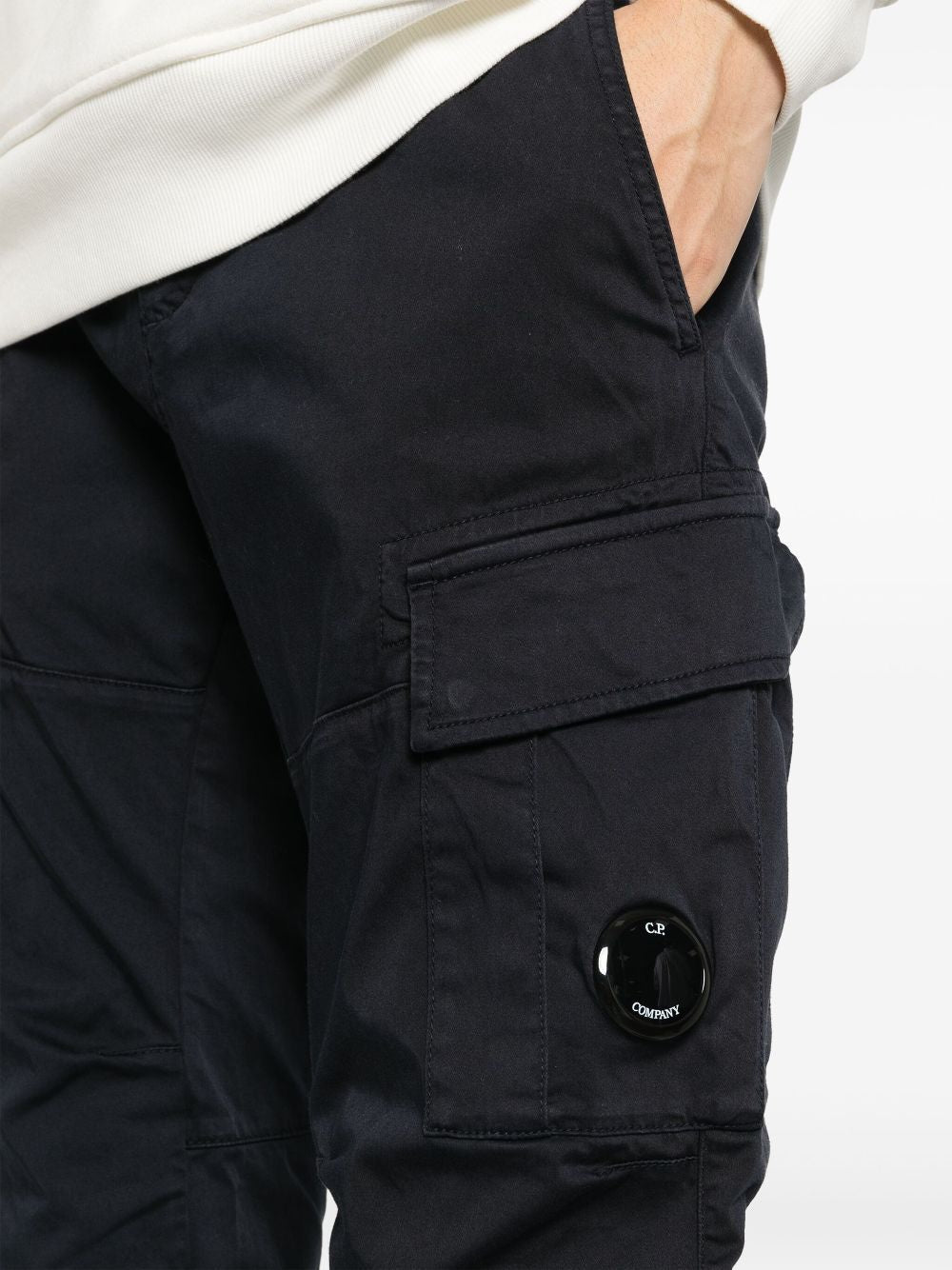 C.P.COMPANY Men's Mini Lens-Detail Cargo Trousers