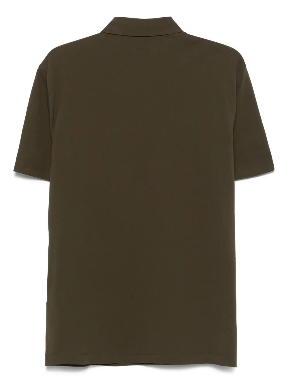 C.P.COMPANY Logo Patch Polo Shirt - Men's SS25 Collection