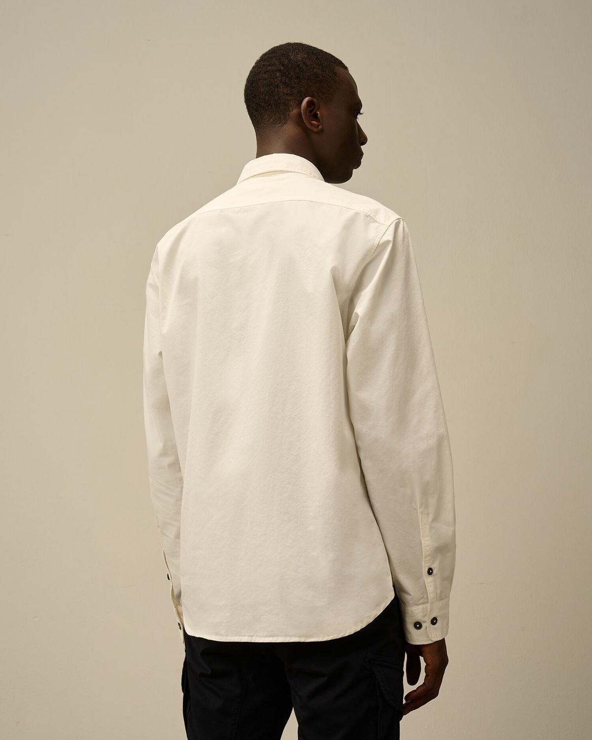 C.P.COMPANY Long Sleeve Mini Shirt for Men - SS25 Collection