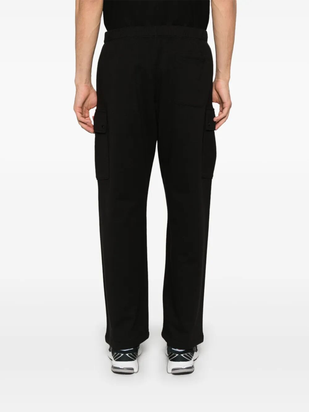 C.P.COMPANY Diagonal Raised Fleece Cargo Sweatpants for Men