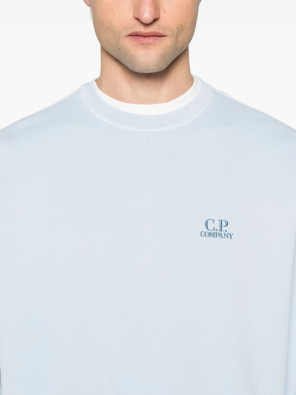 C.P.COMPANY Logo Embroidered Sweatshirt - Spring/Summer 2025