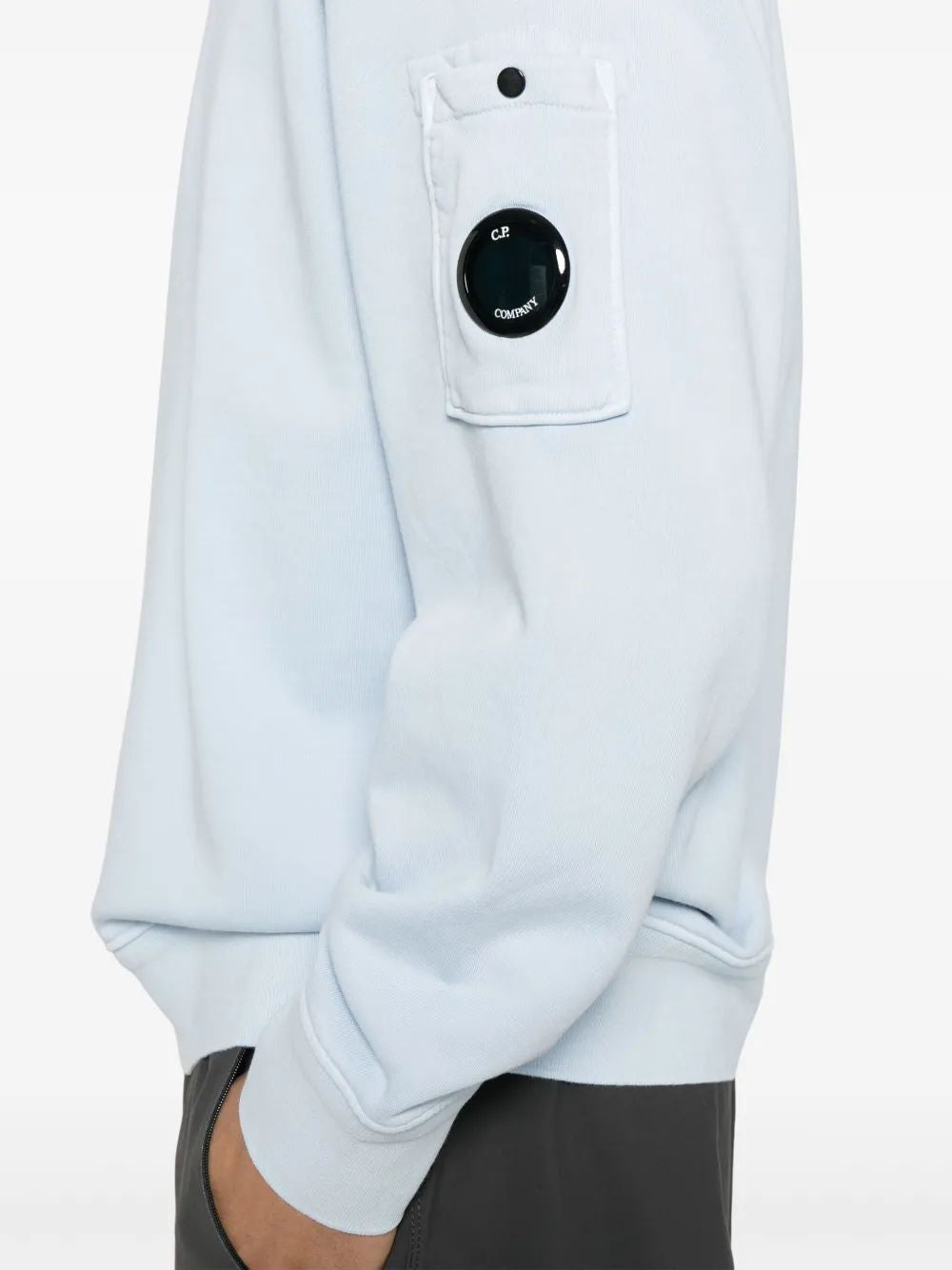 C.P.COMPANY Lens Detailed Mini Sweatshirt for Men