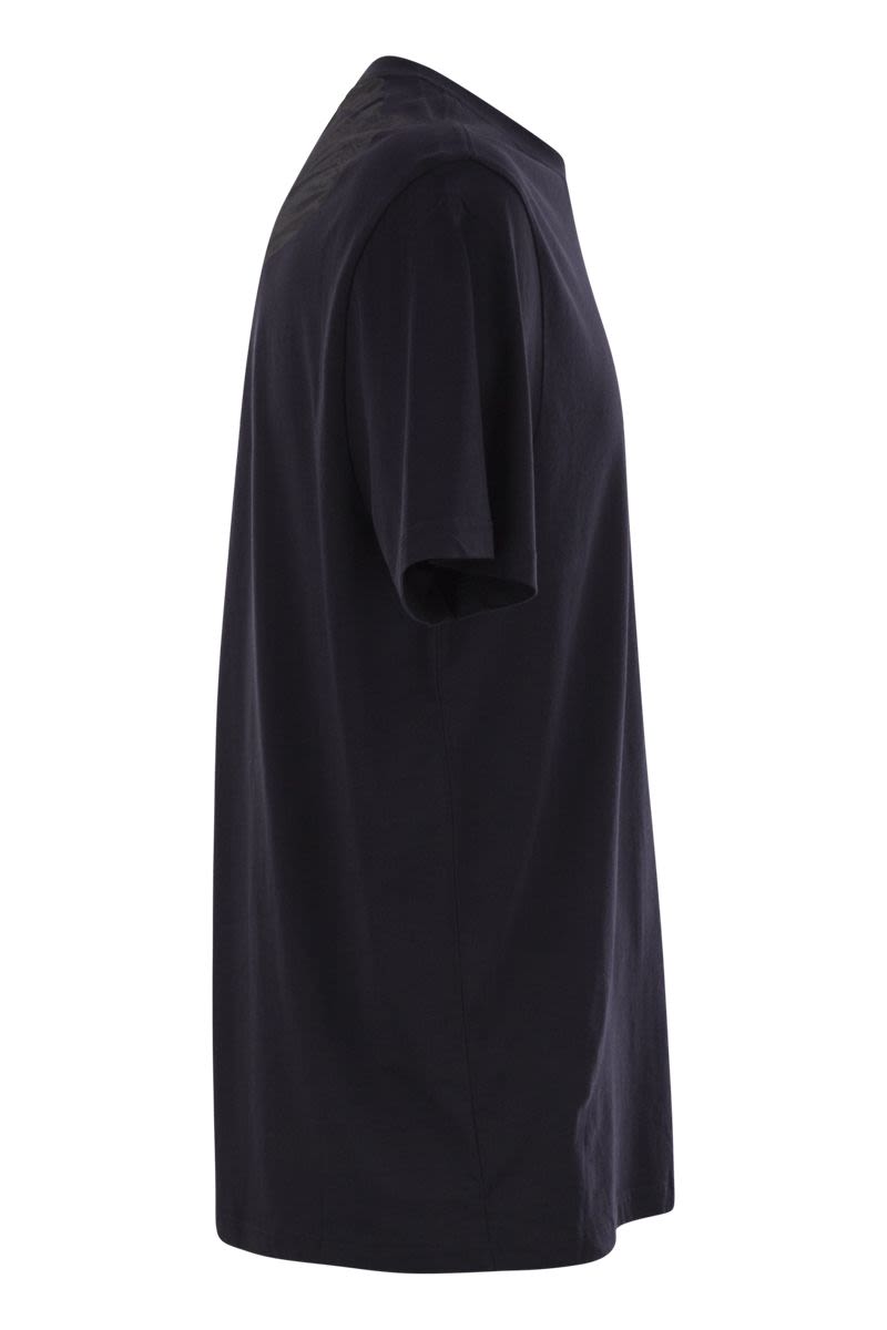 C.P.COMPANY Men's Cotton T-Shirt with Back Print