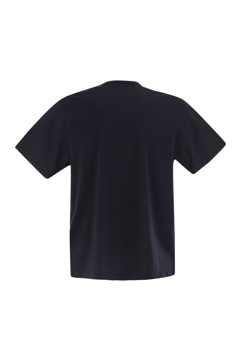 C.P.COMPANY Men's Crew Neck Cotton T-Shirt