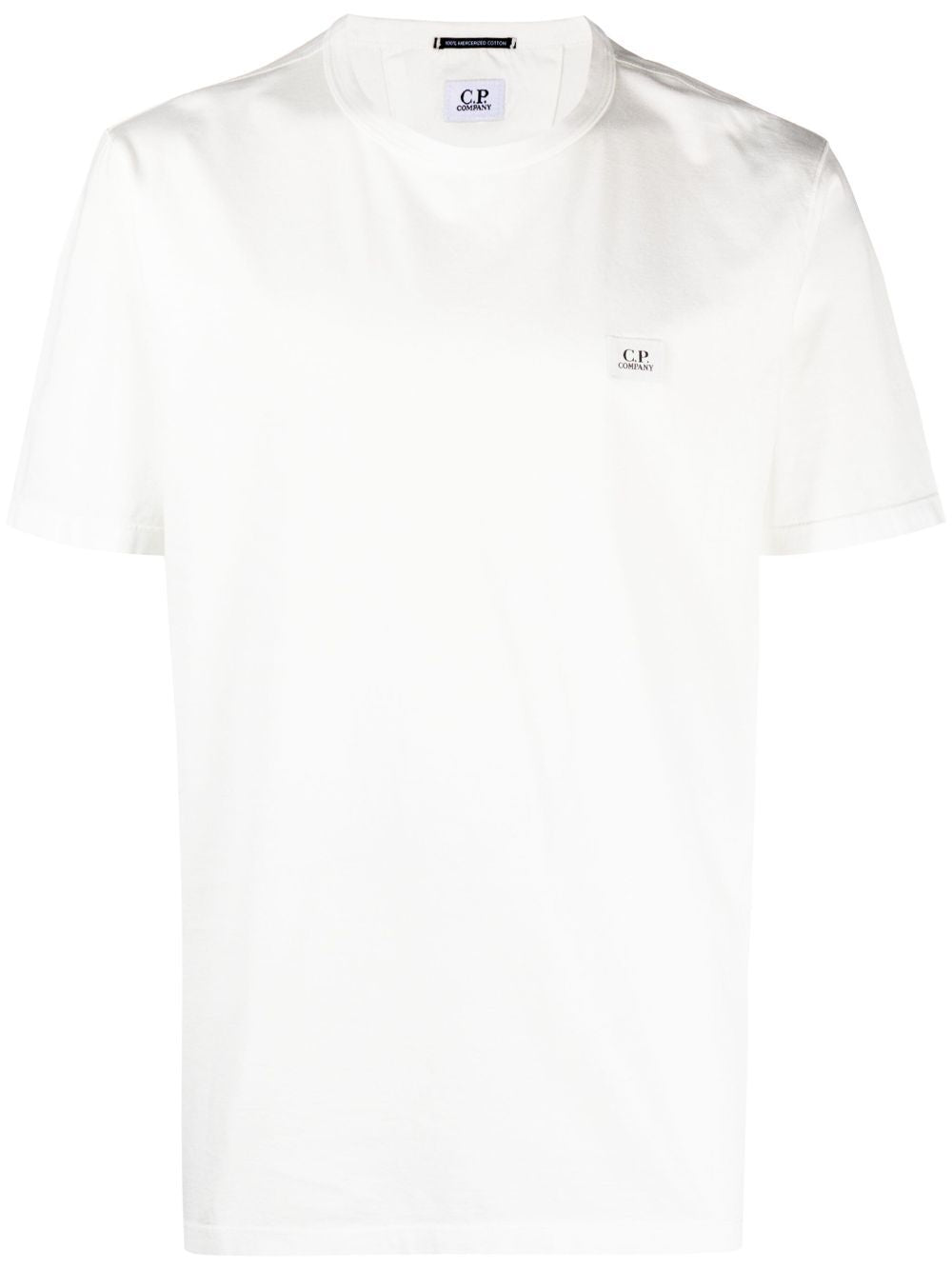 C.P.COMPANY Logo-Patch Cotton T-Shirt for Men - SS25
