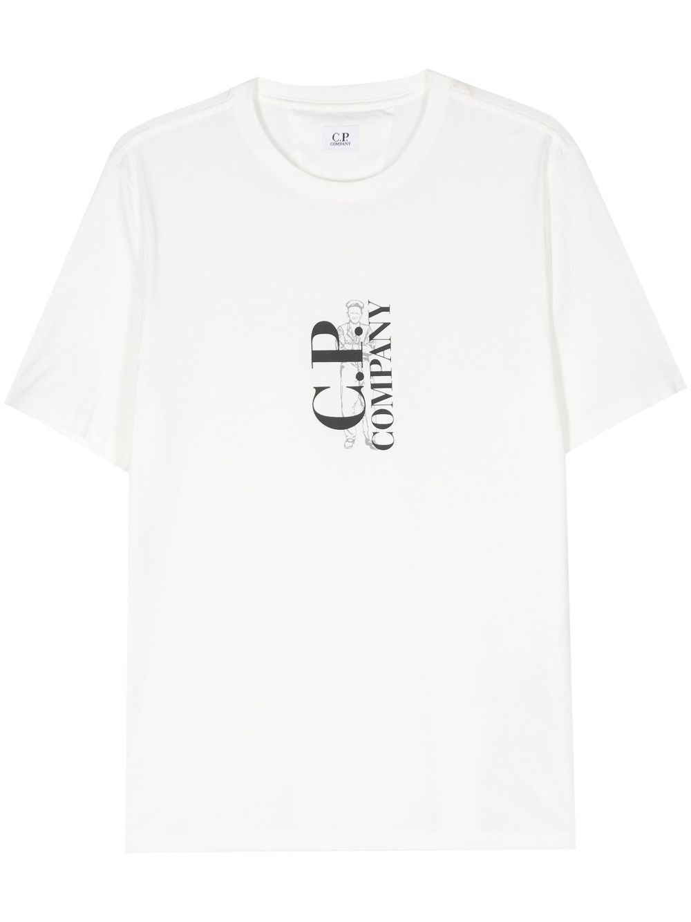 C.P.COMPANY Logo-Print Cotton T-Shirt for Men