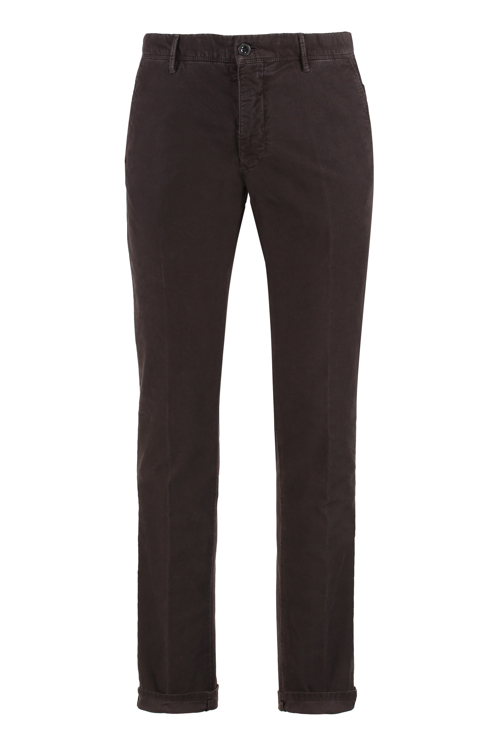 SLOWEAR Comfort-Fit Cotton Trousers for Men