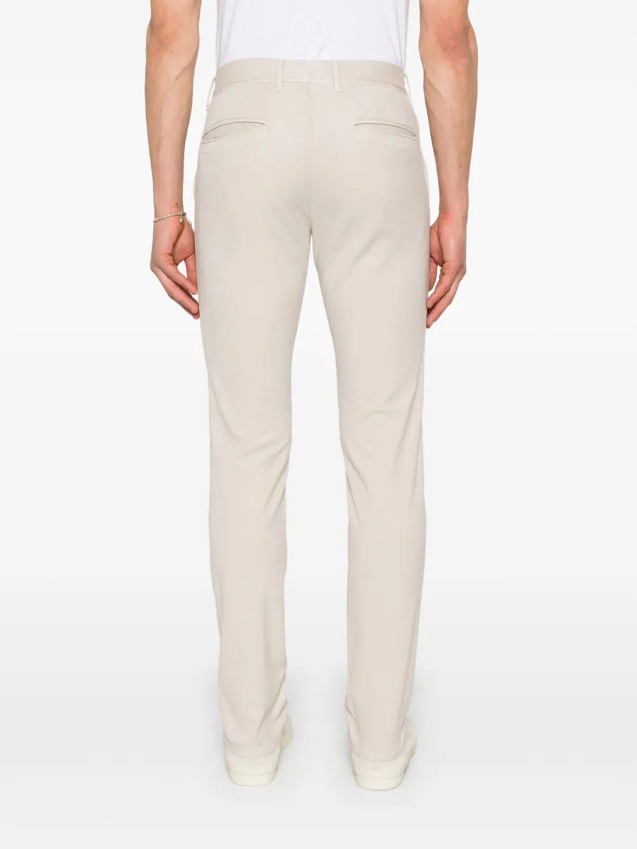 INCOTEX Men's Tapered Cotton Trousers