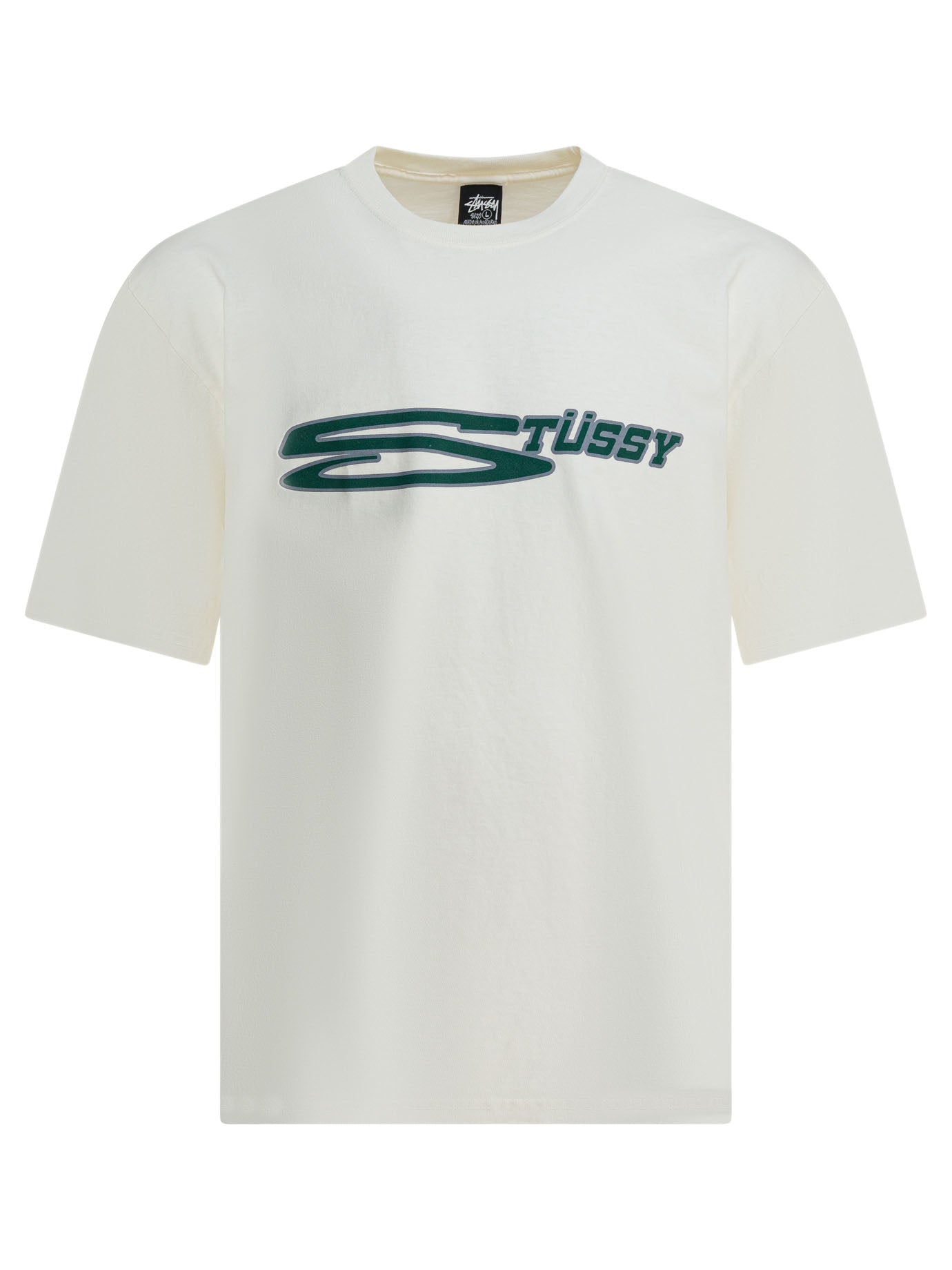 STUSSY Regular Fit Cotton T-Shirt for Men