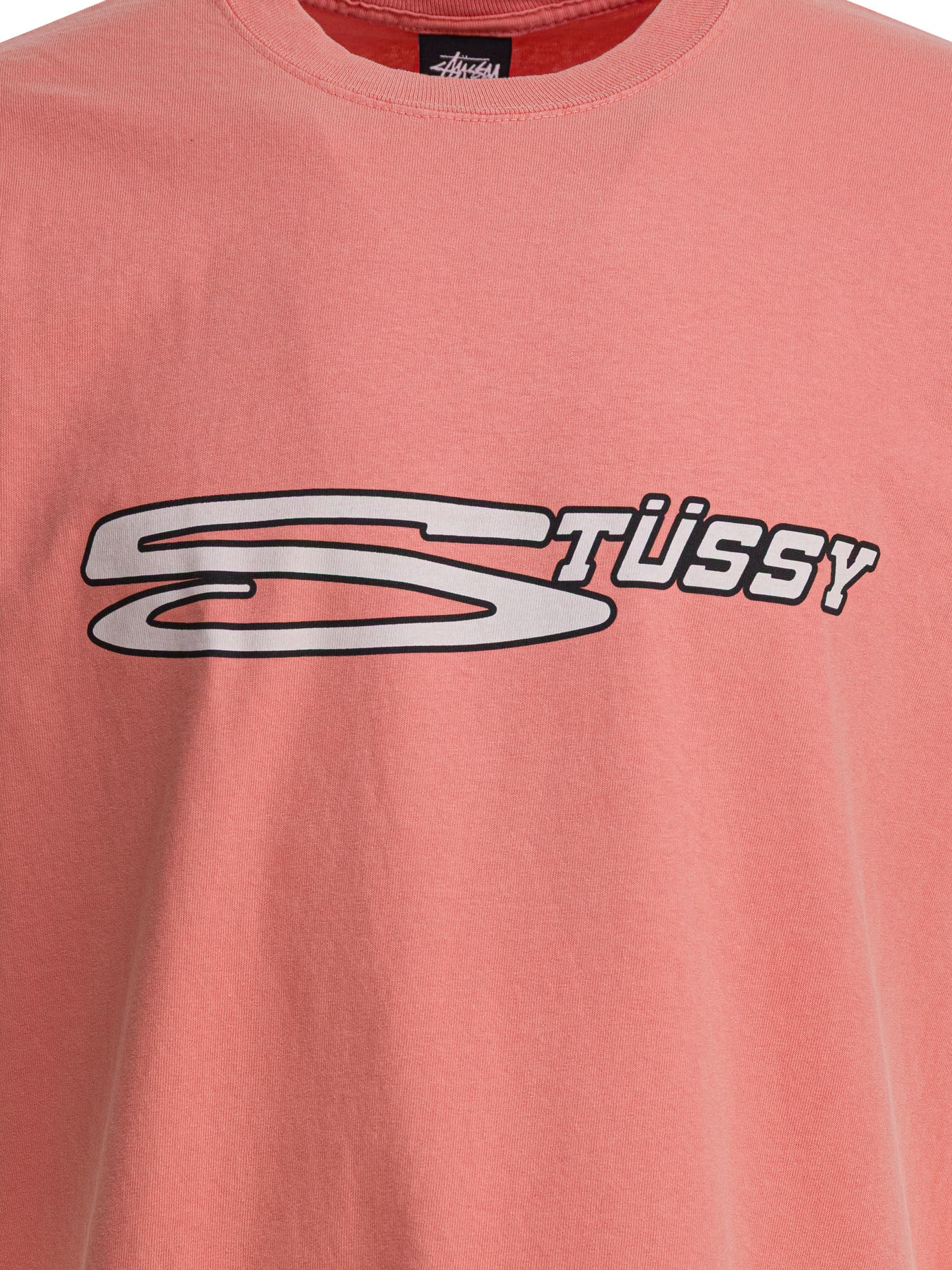 STUSSY Regular Fit Cotton T-Shirt for Men