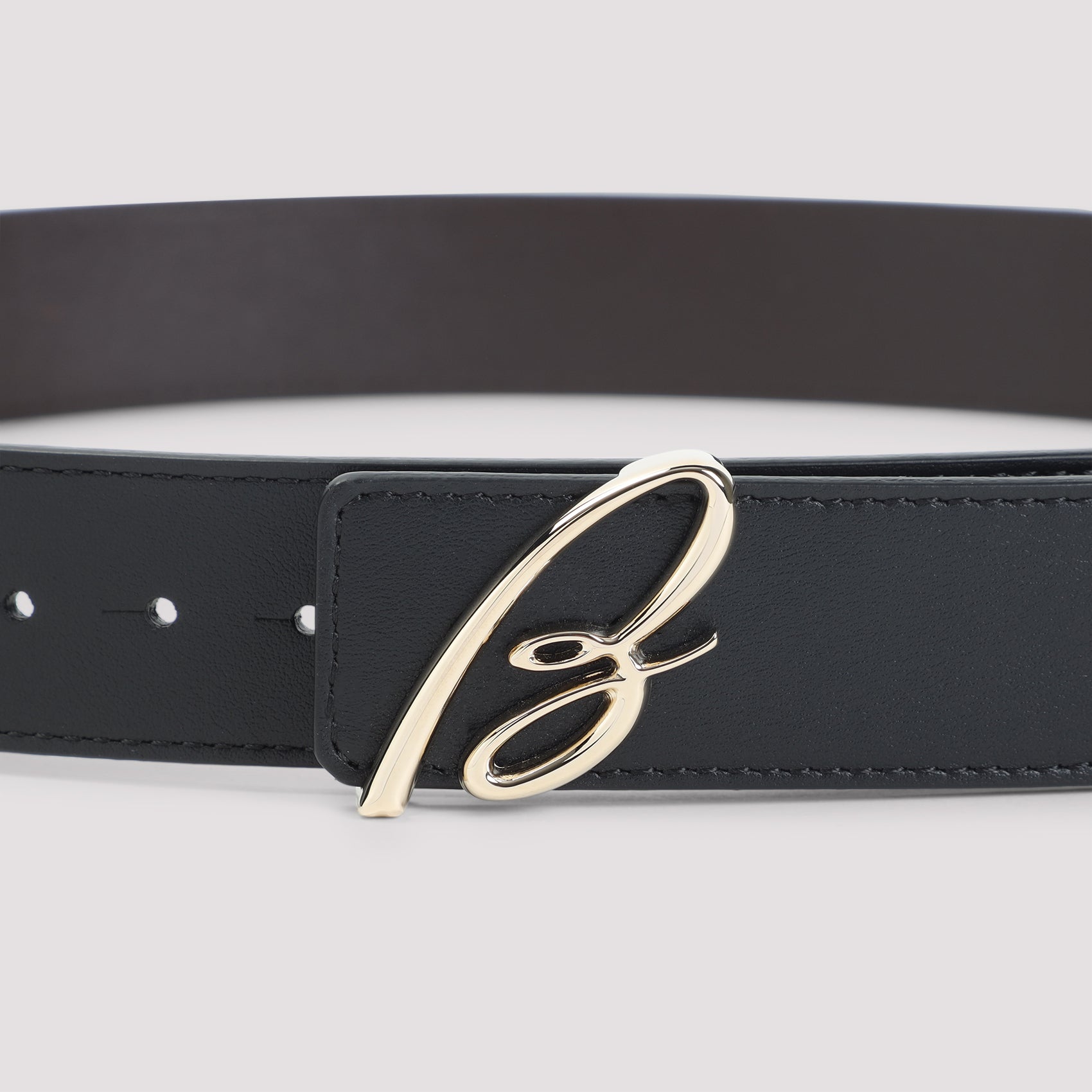 BRIONI Reversible Leather Belt for Men