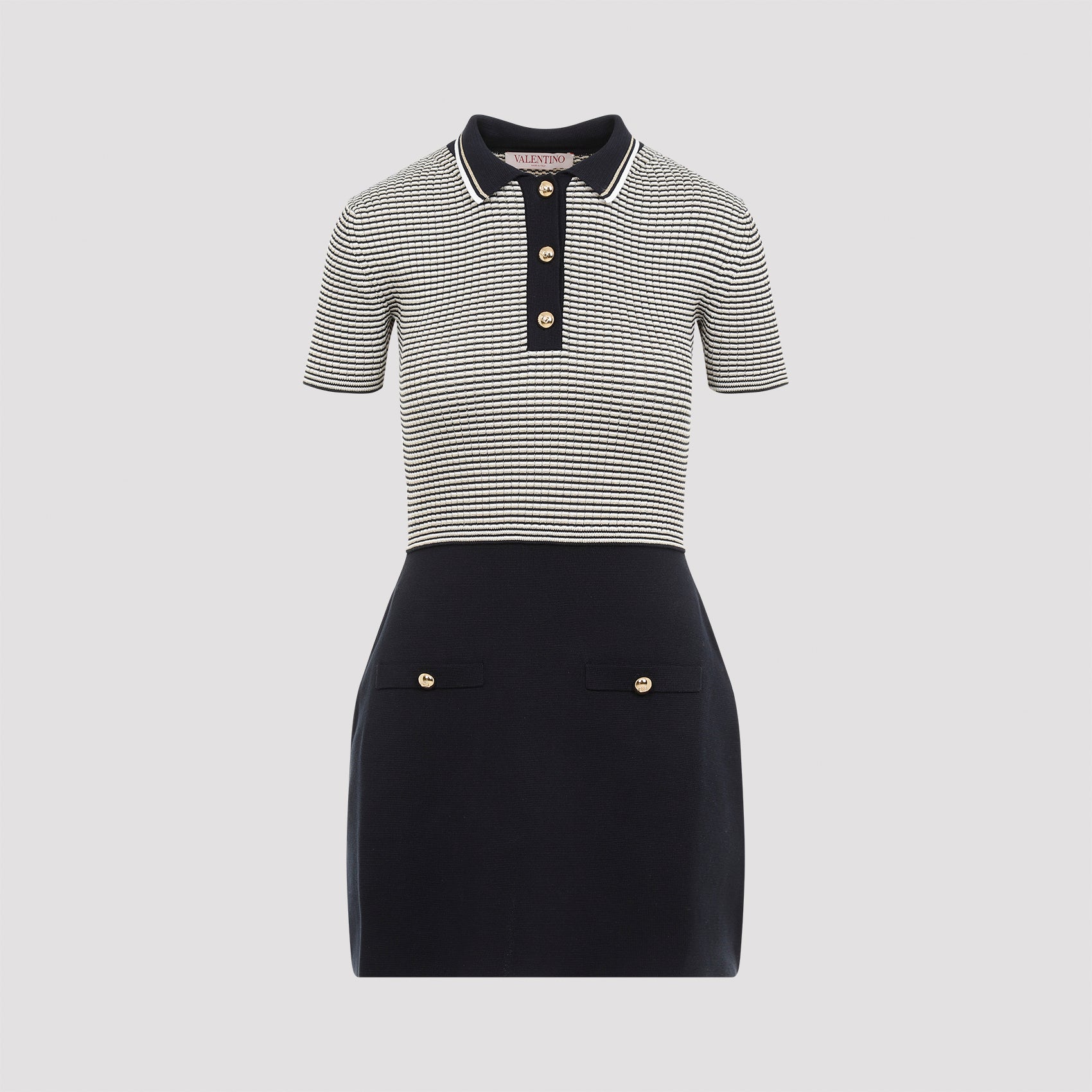 VALENTINO Knit Mini Dress for Men