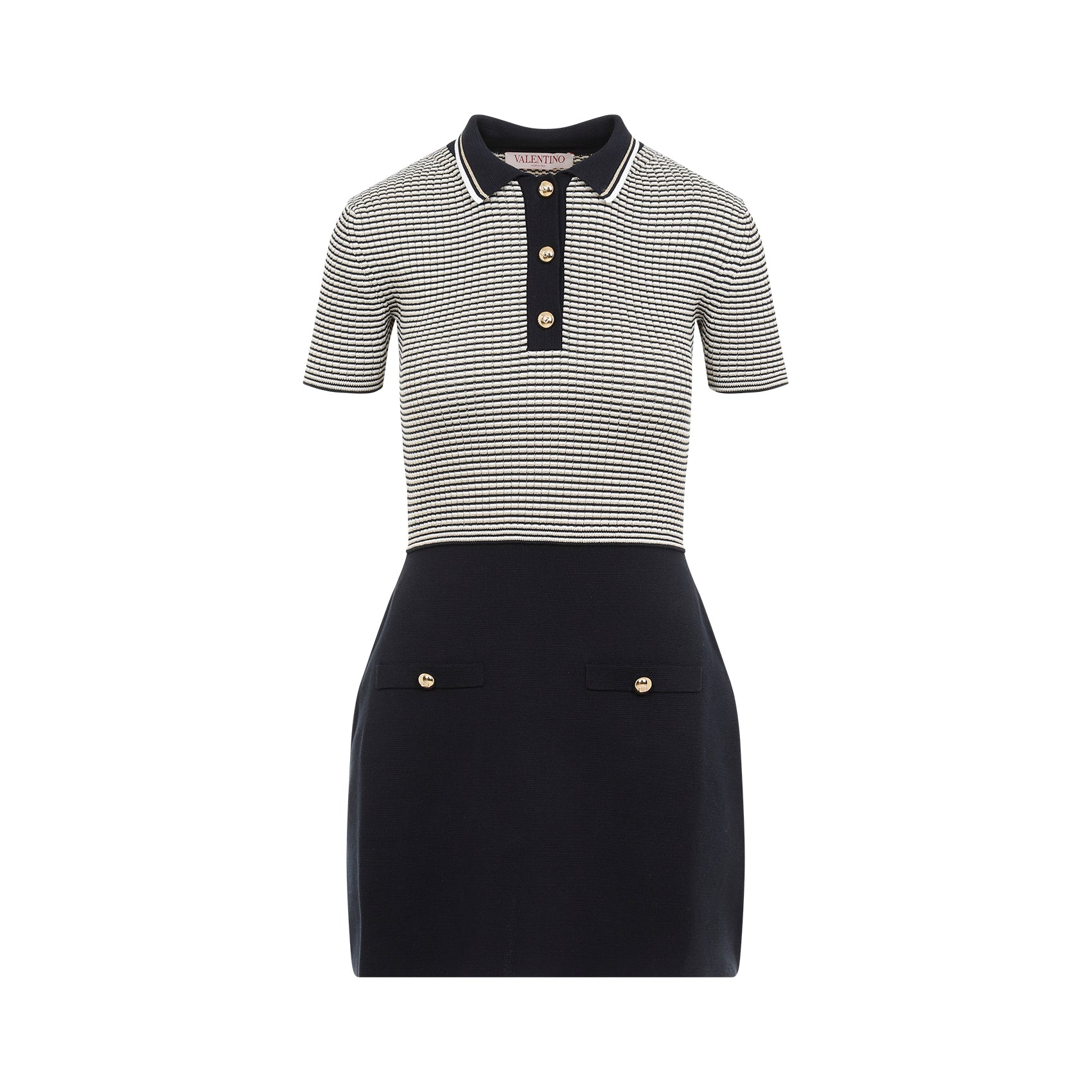 VALENTINO Knit Mini Dress for Men