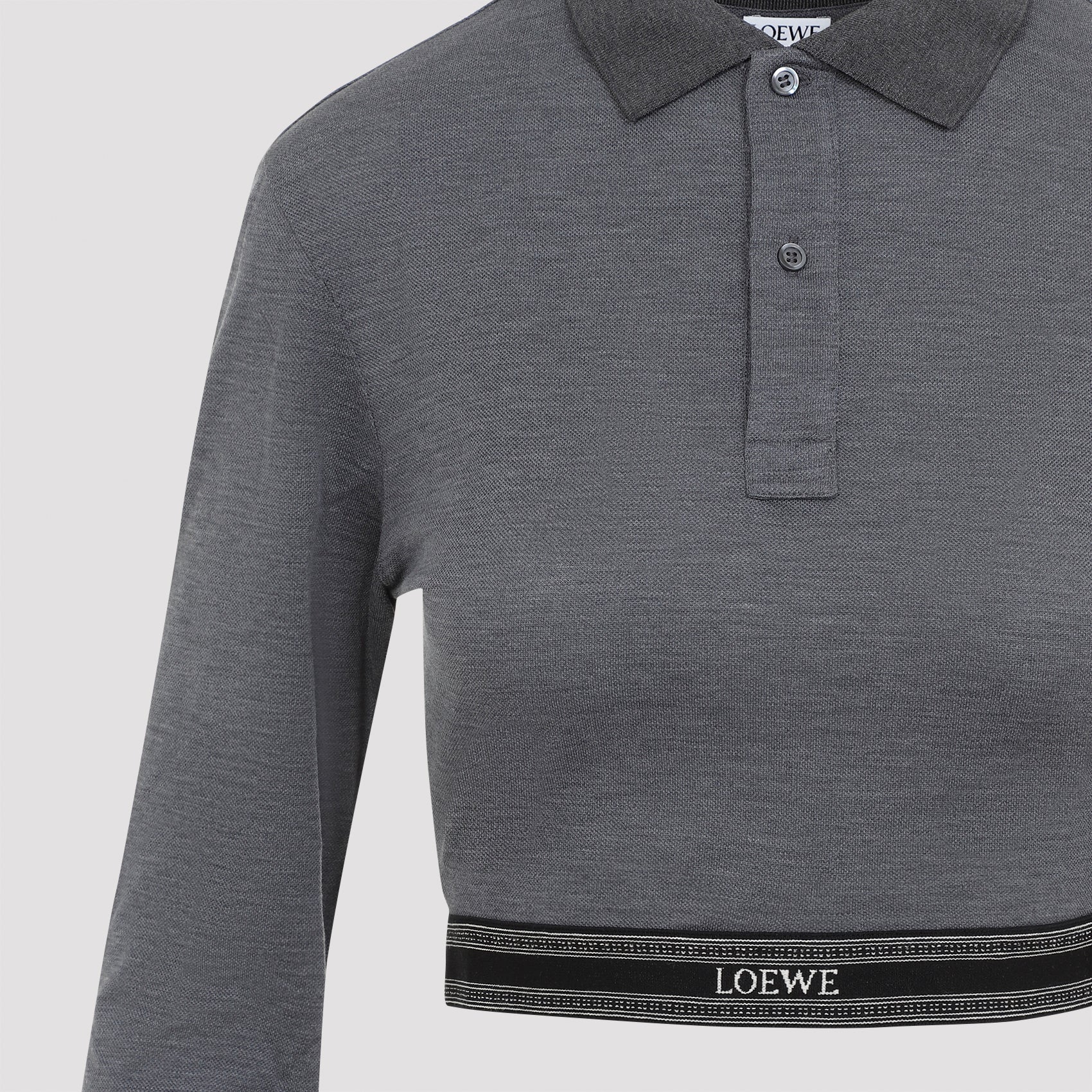 LOEWE Cropped Polo Shirt