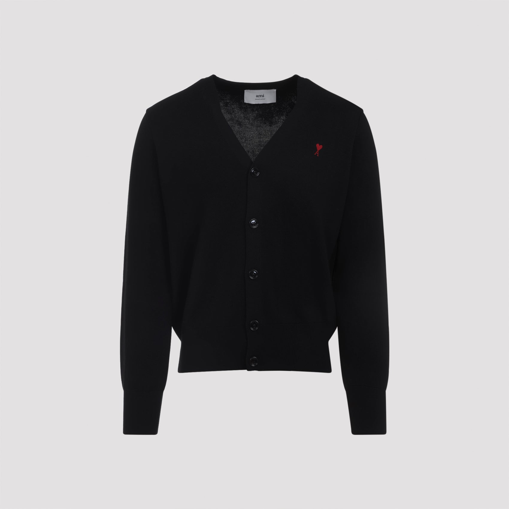 AMI Classic Wool Cardigan for Men
