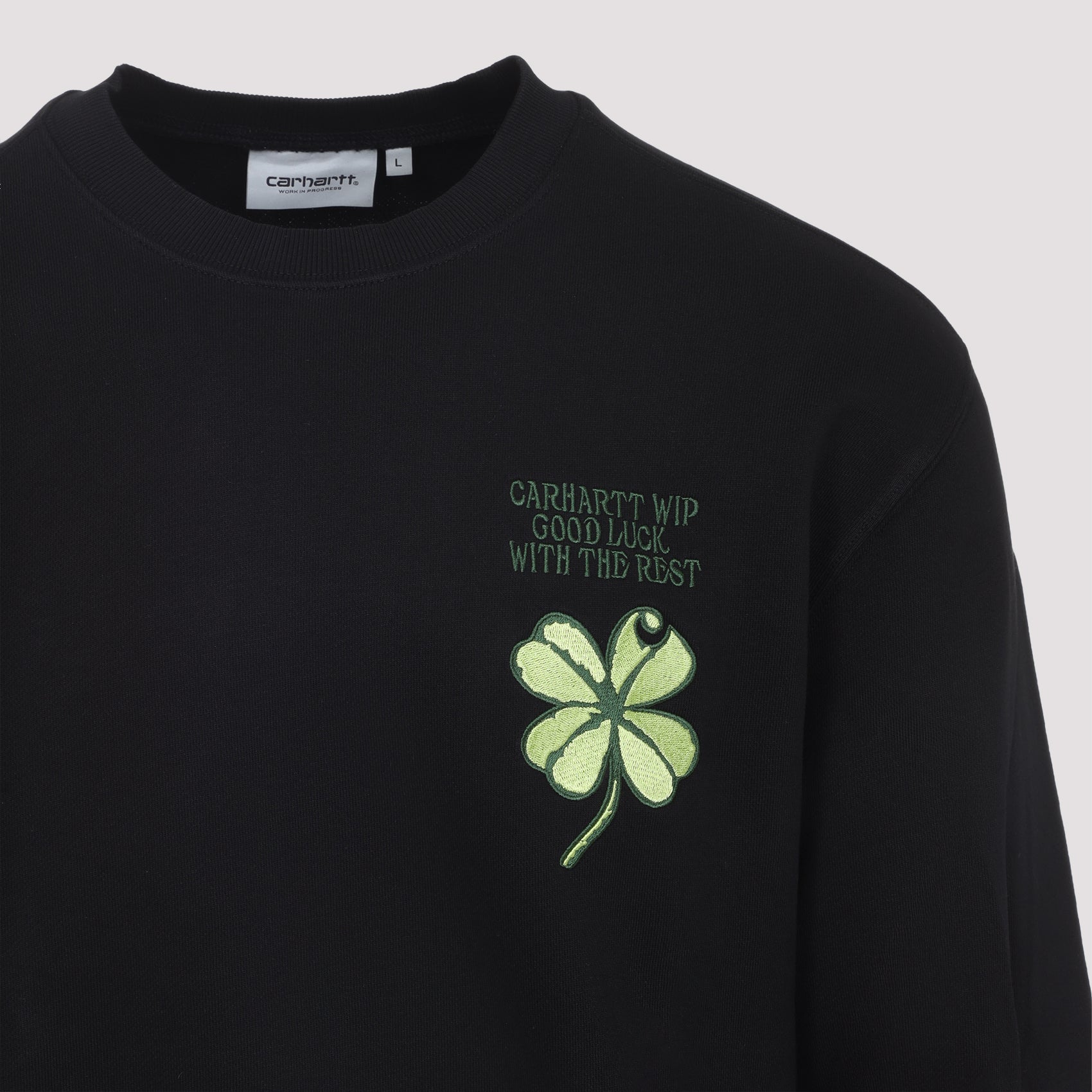 CARHARTT WIP Clover Sweatshirt - Men's Cotton Hoodie