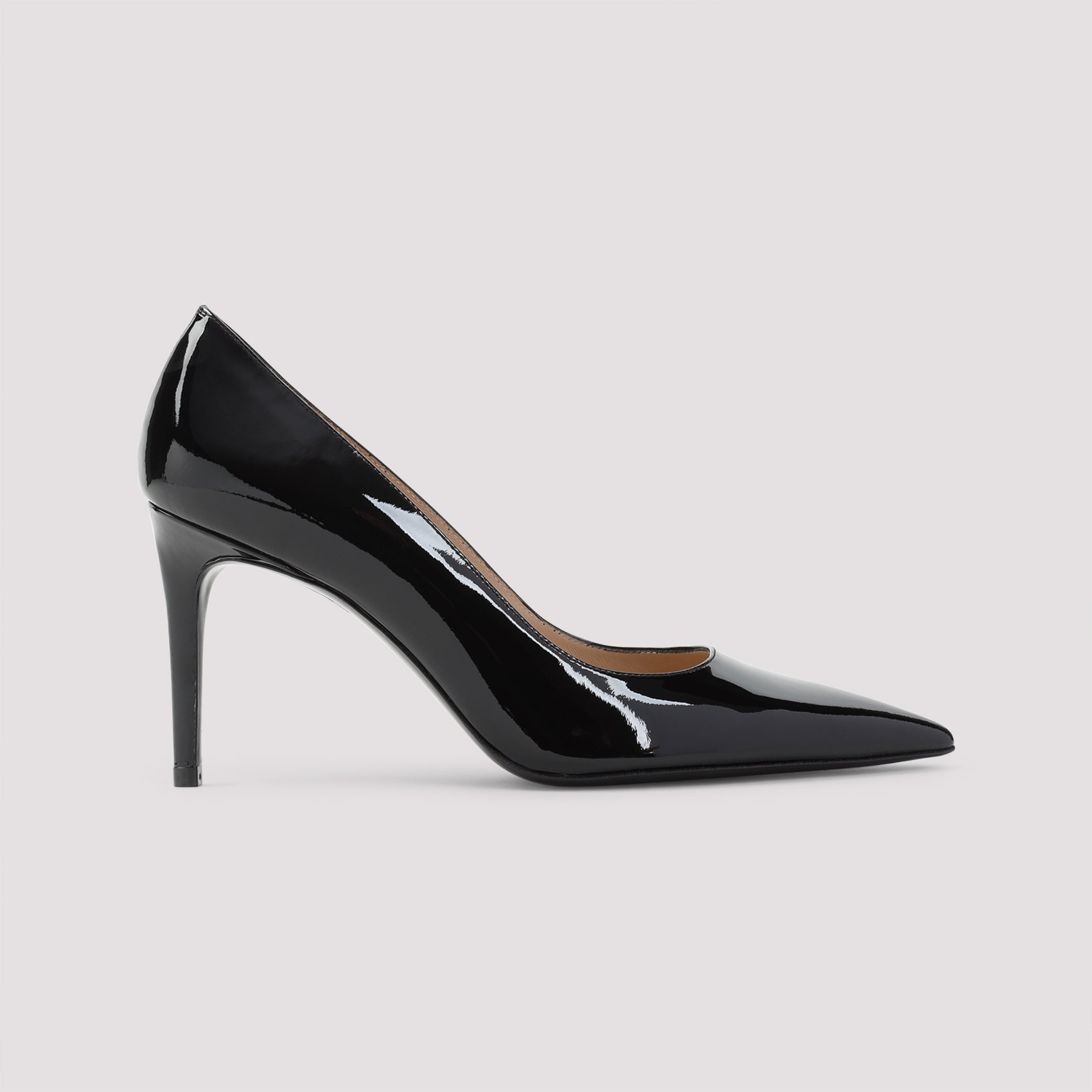 STUART WEITZMAN Power 85 Mini Leather Pumps
