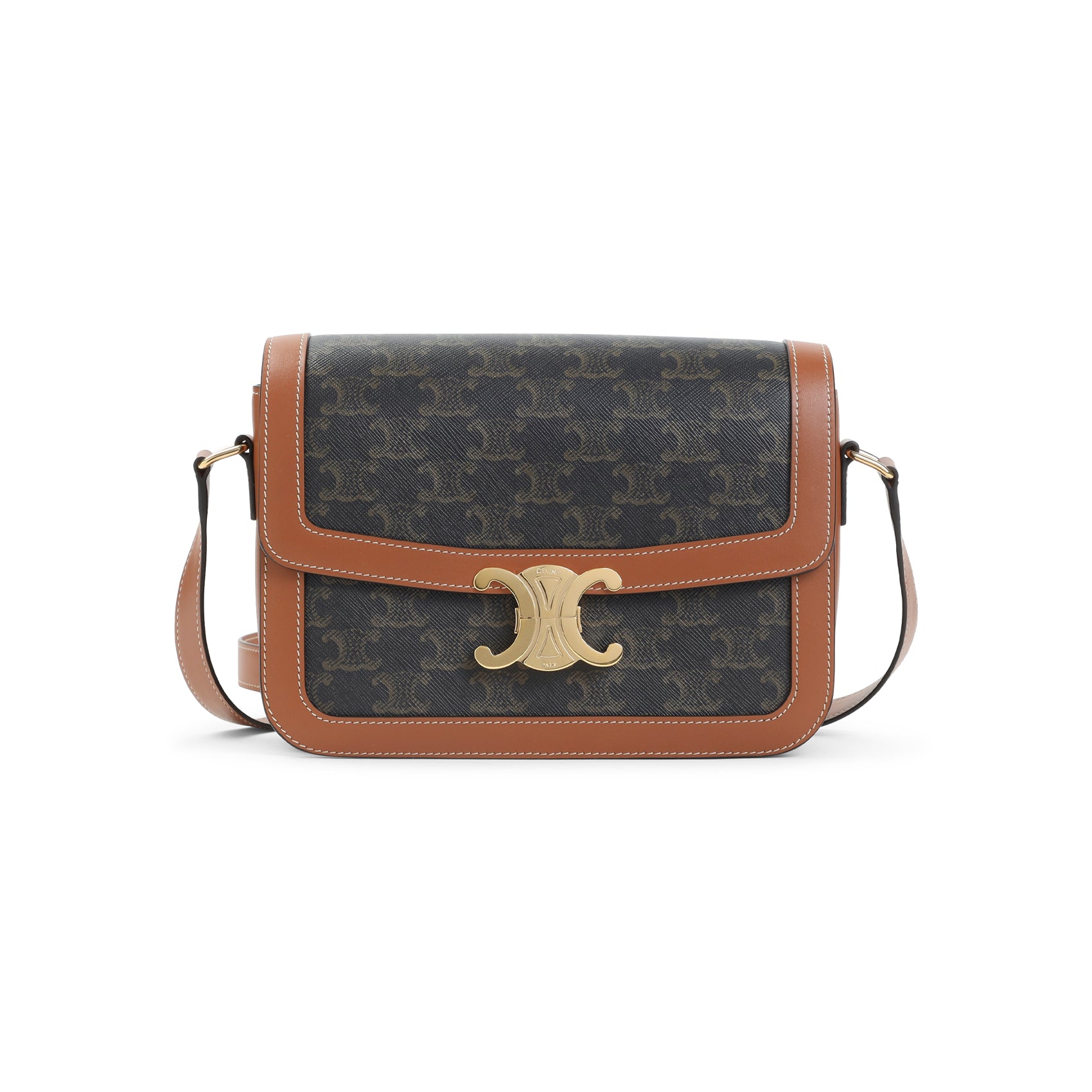 CELINE Triomphe Mini Shoulder Handbag