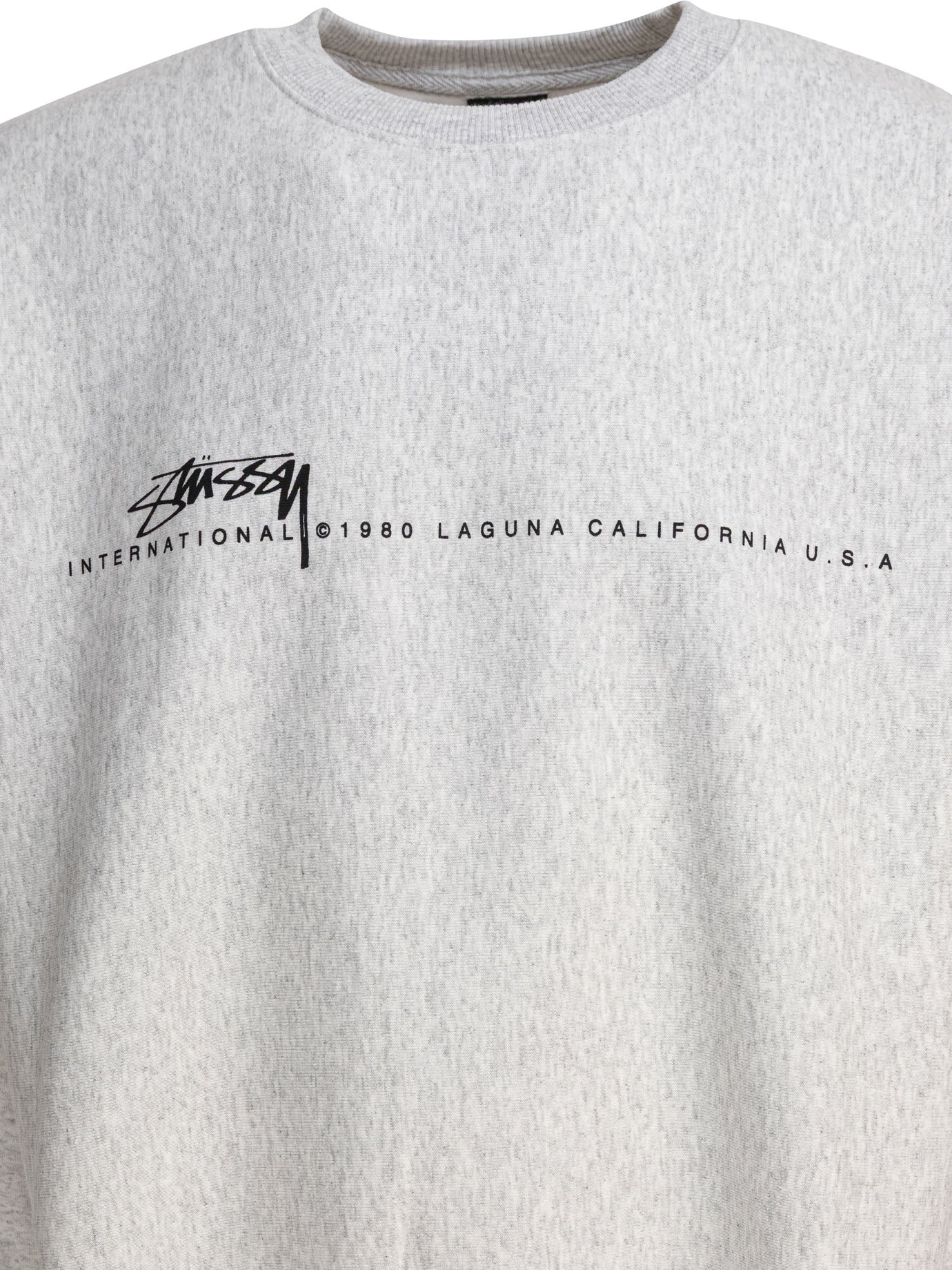 STUSSY Men's Relaxed Fit Polyester Sweatshirt - SS25 Collection