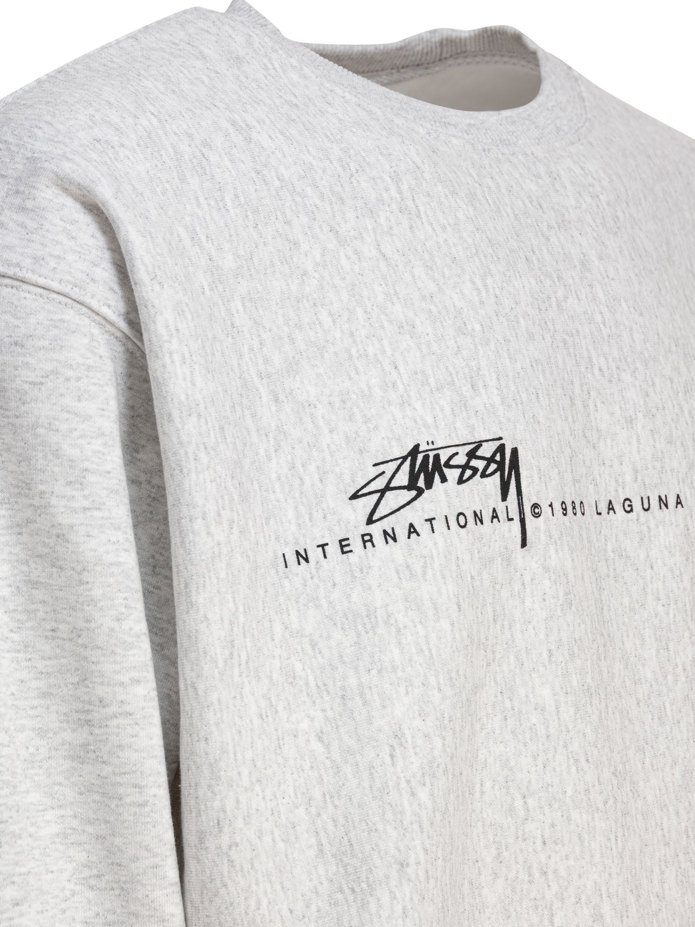 STUSSY Men's Relaxed Fit Polyester Sweatshirt - SS25 Collection