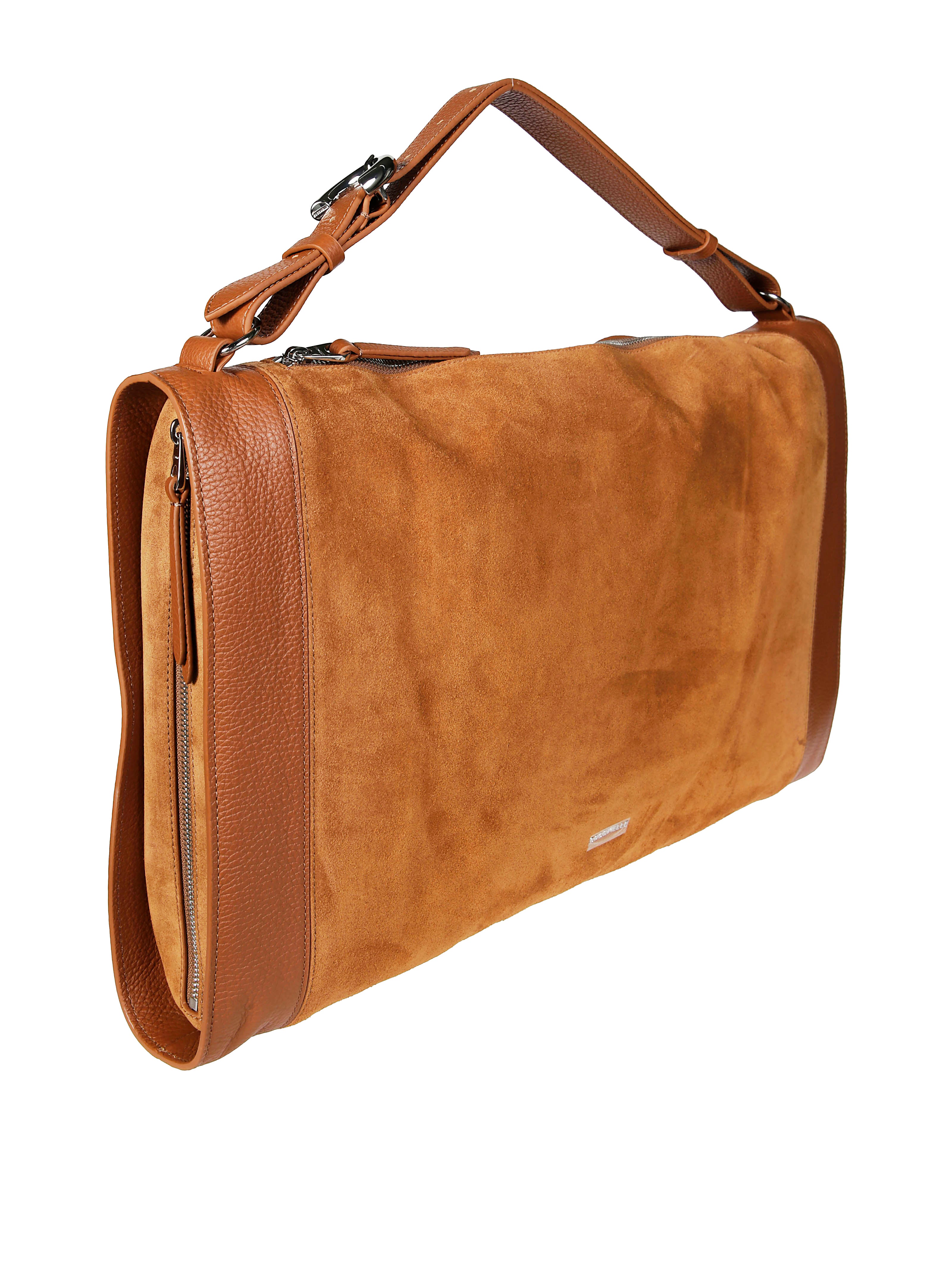 COCCINELLE Mini Suede Shoulder Bag for Men