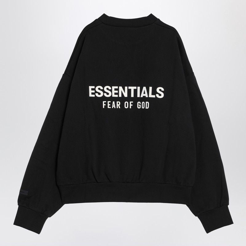 FEAR OF GOD ESSENTIALS Fleece Cotton Sweatshirt with Logo