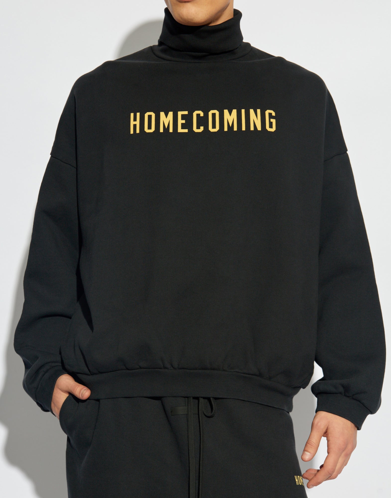 FEAR OF GOD Heavy Fleece Turtleneck Sweatshirt for Men