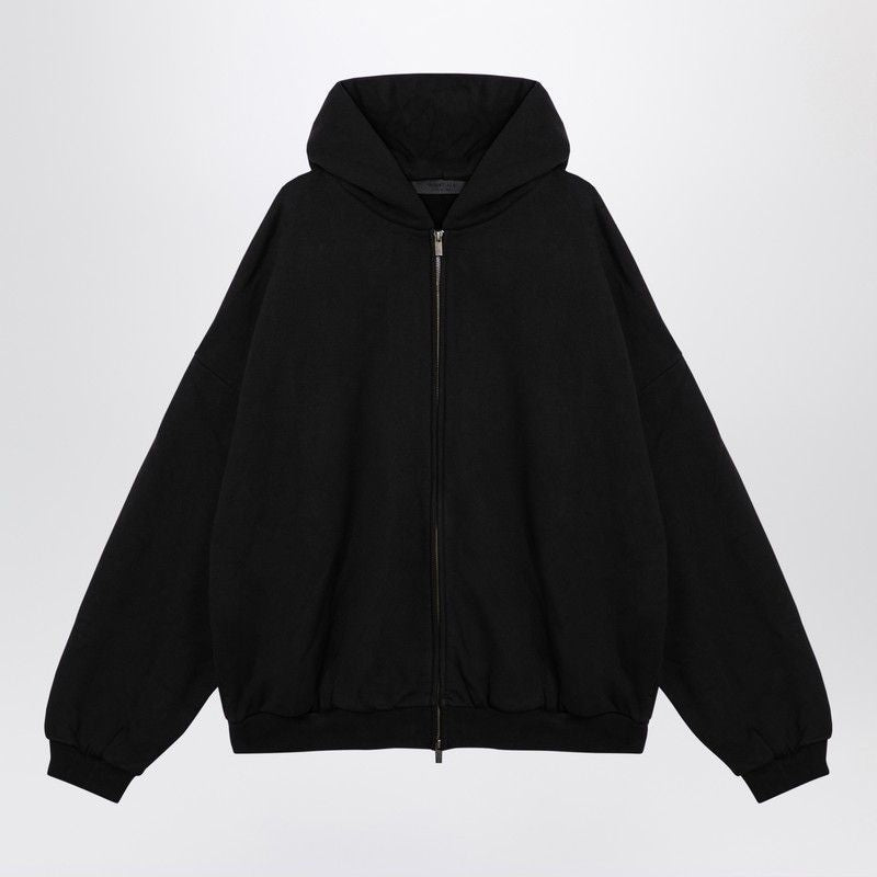 FEAR OF GOD Heavy Cotton Blend Zip Sweatshirt with Logo
