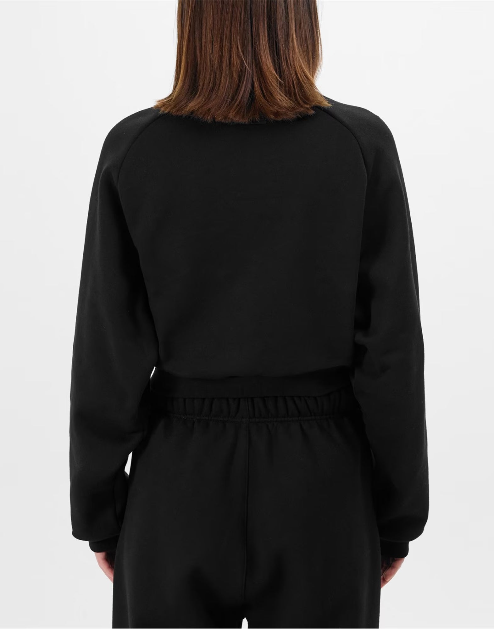 FEAR OF GOD Cropped Logo Fleece Sweatshirt