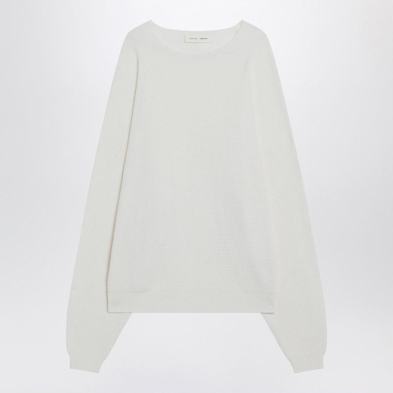 FEAR OF GOD ESSENTIALS Men's Cloud Nylon-Blend Crewneck Sweater
