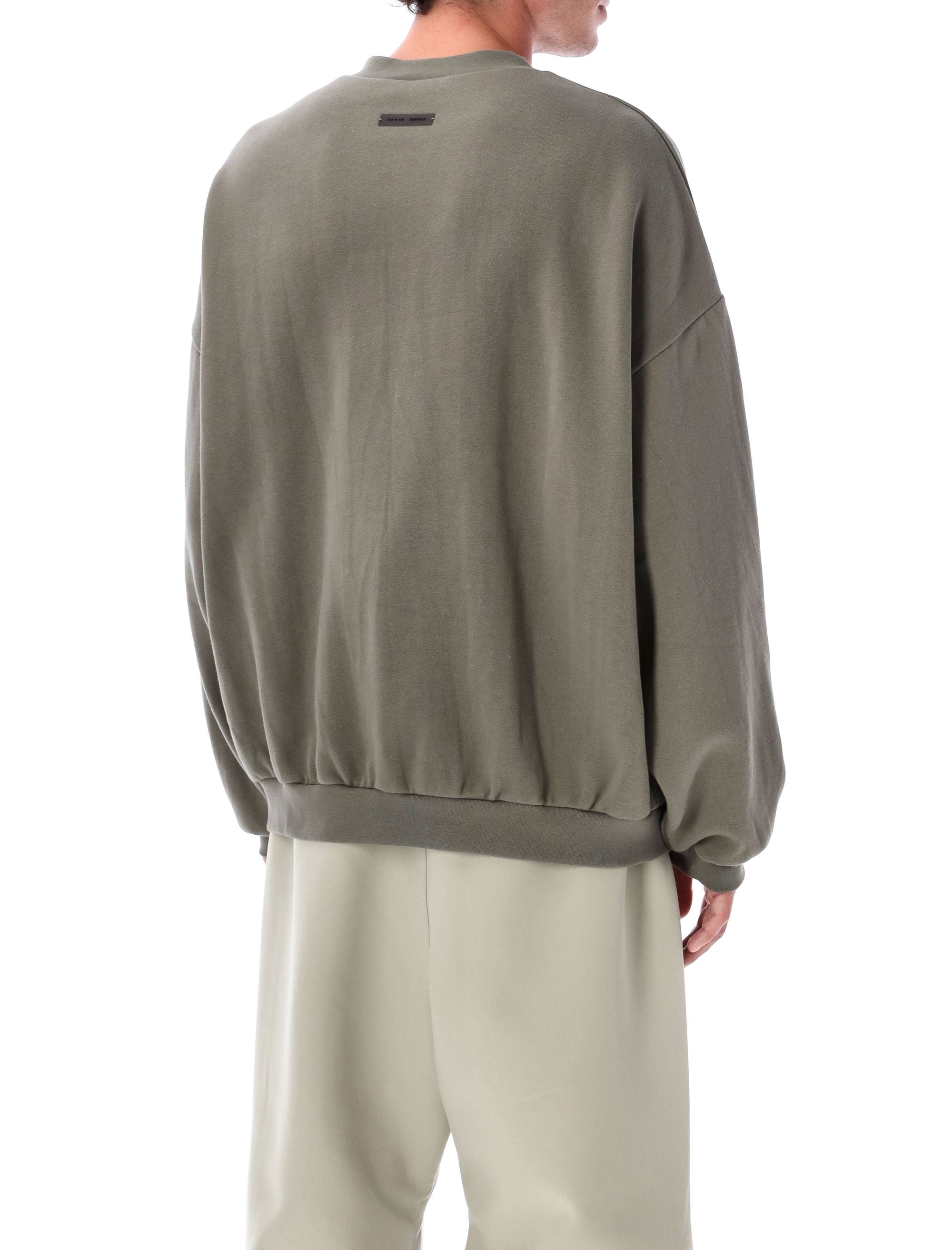 FEAR OF GOD ESSENTIALS 90’s Fleece Crewneck - Size L