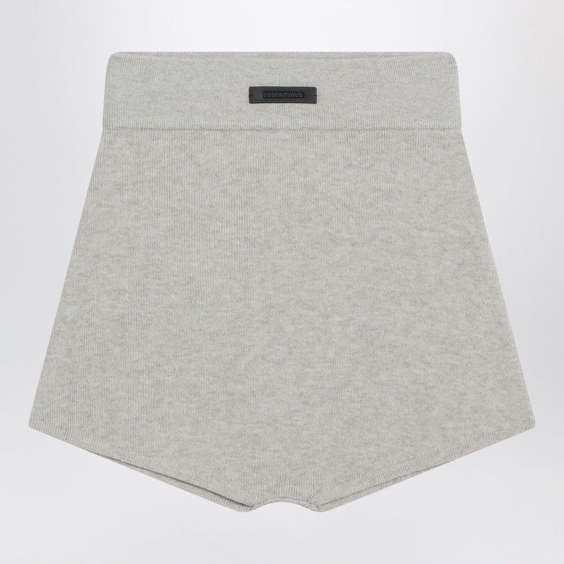 FEAR OF GOD ESSENTIALS Ribbed Culottes with High Elastic Waistband - FW25