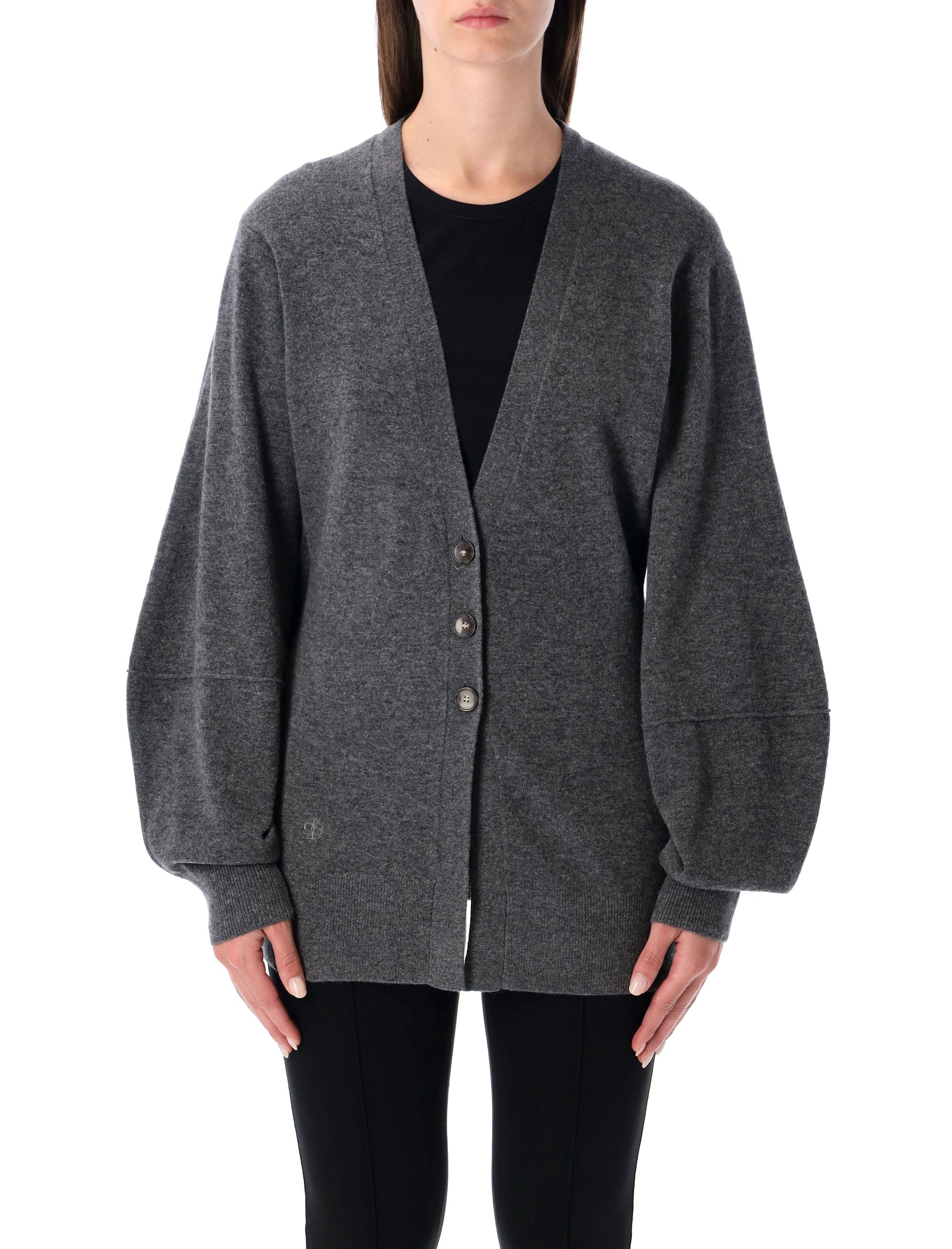 THE GARMENT Oversized Como Sleeve Wool Cardigan - Size 8