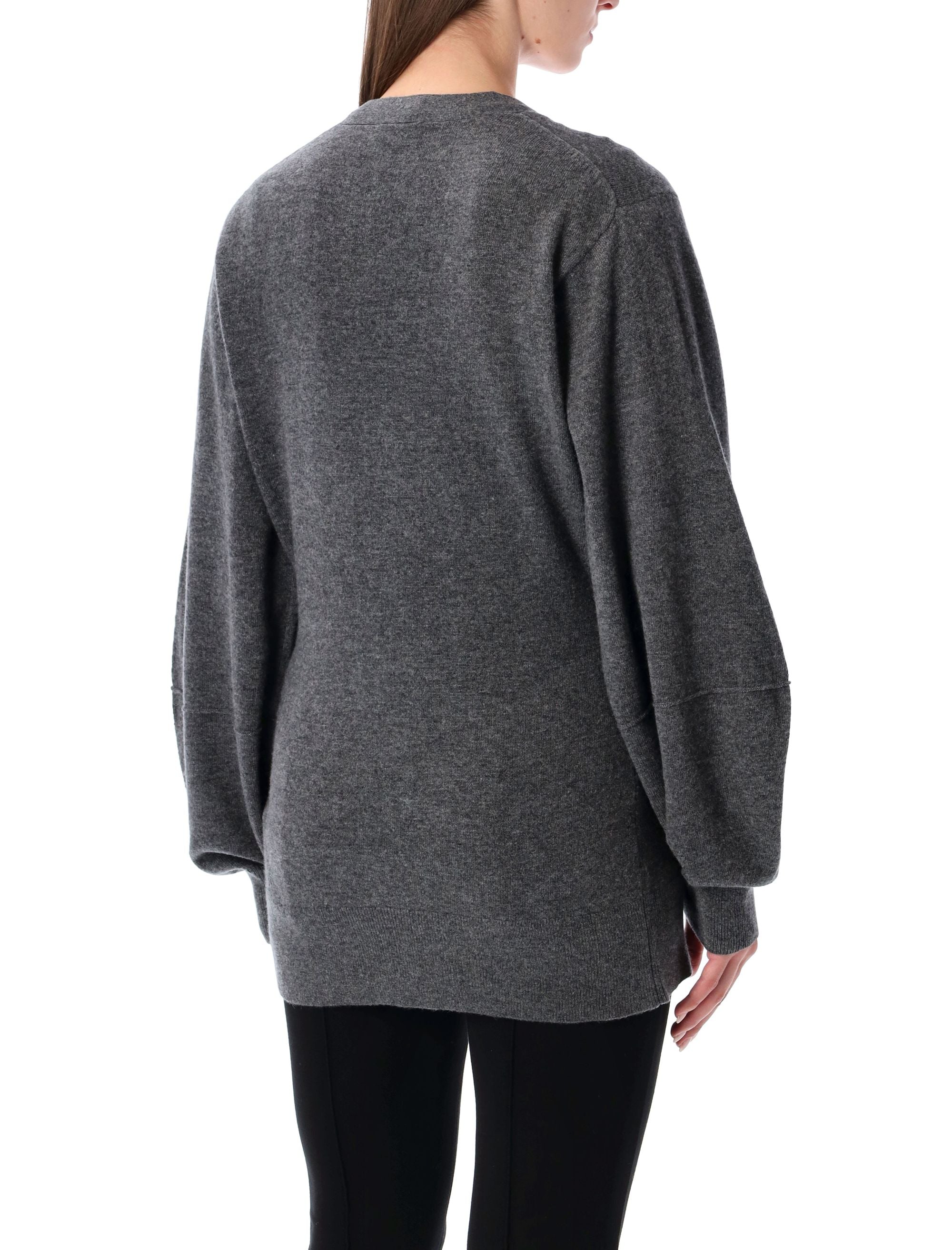 THE GARMENT Oversized Como Sleeve Wool Cardigan - Size 8