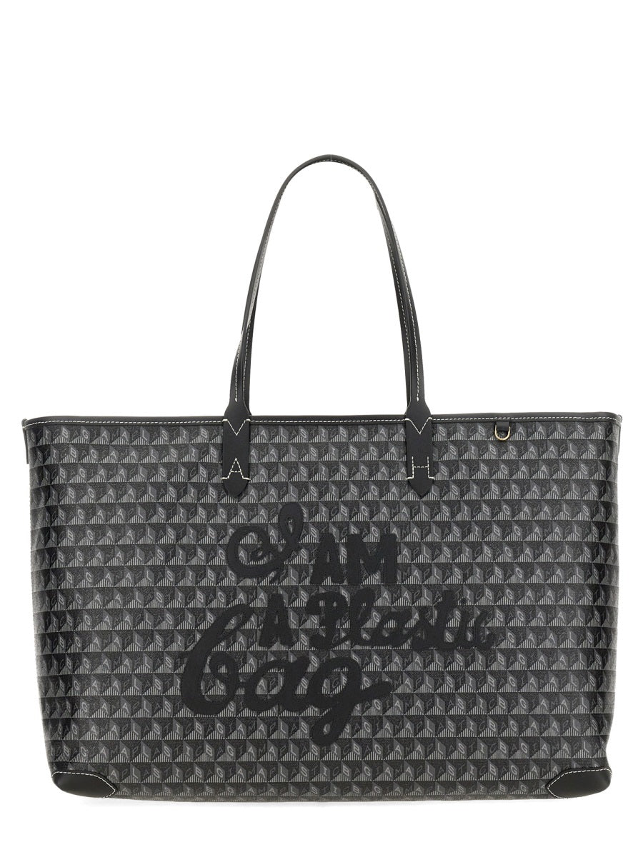 ANYA HINDMARCH I Am Plastic Tote Handbag