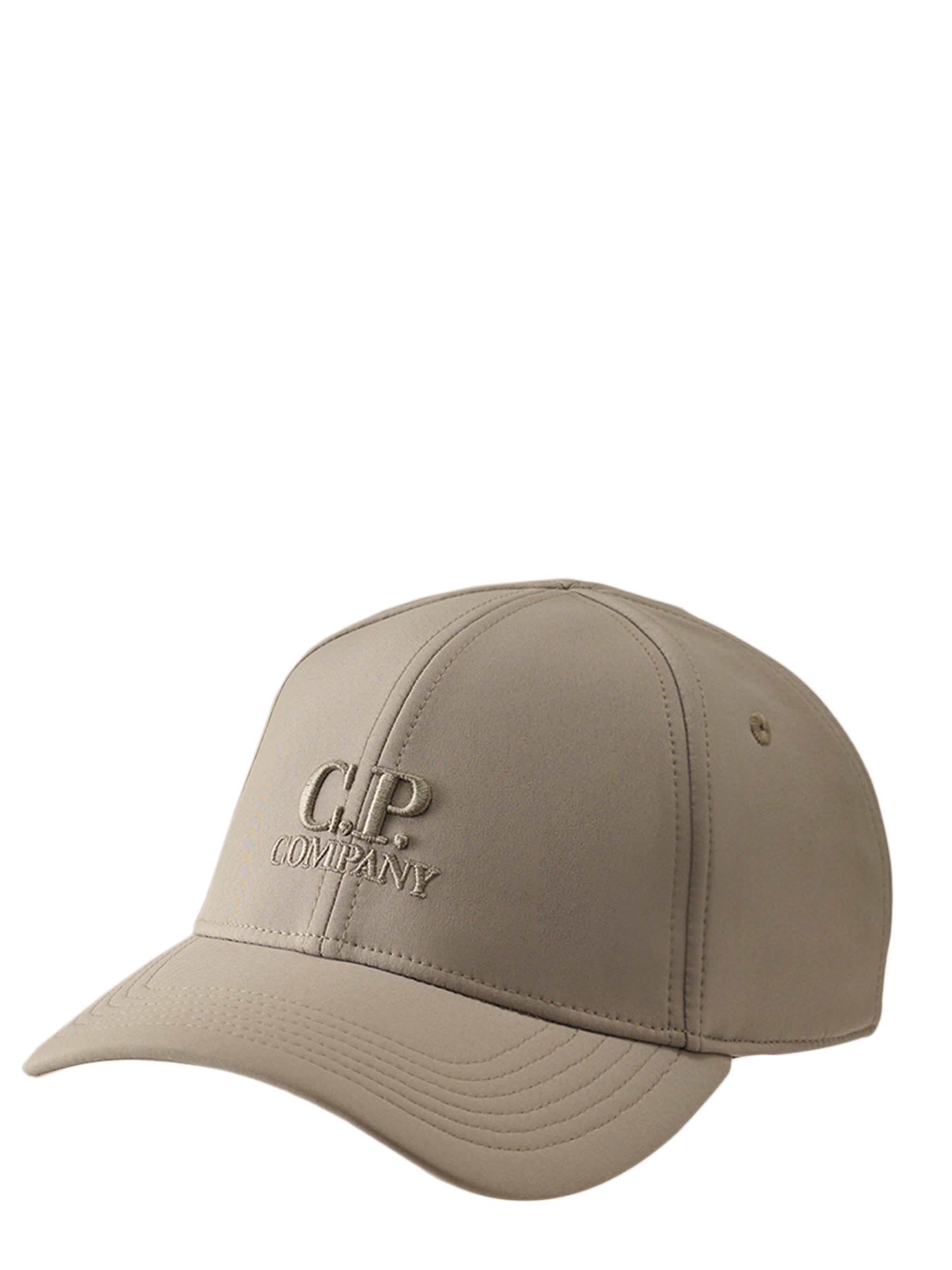 C.P.COMPANY Shell Logo Cap with Curved Visor