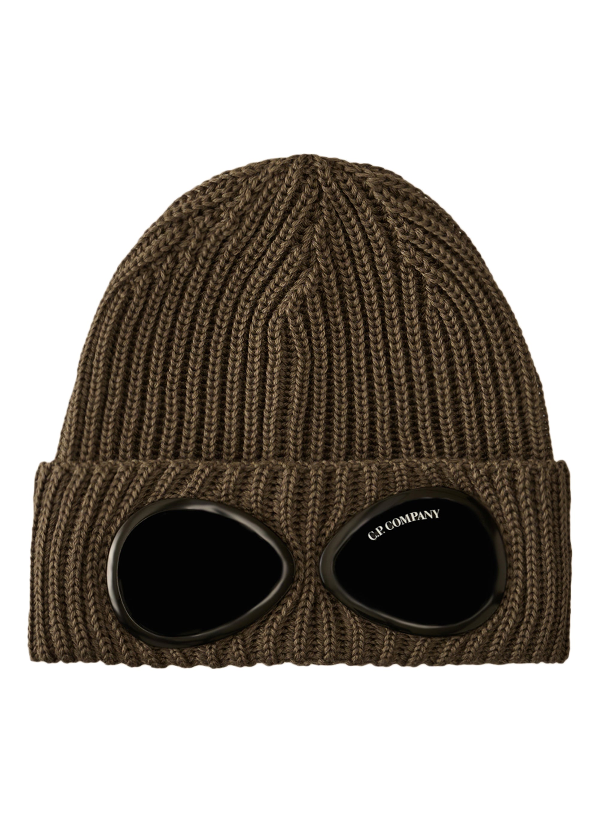 C.P.COMPANY Extrafine Merino Wool Goggle Beanie