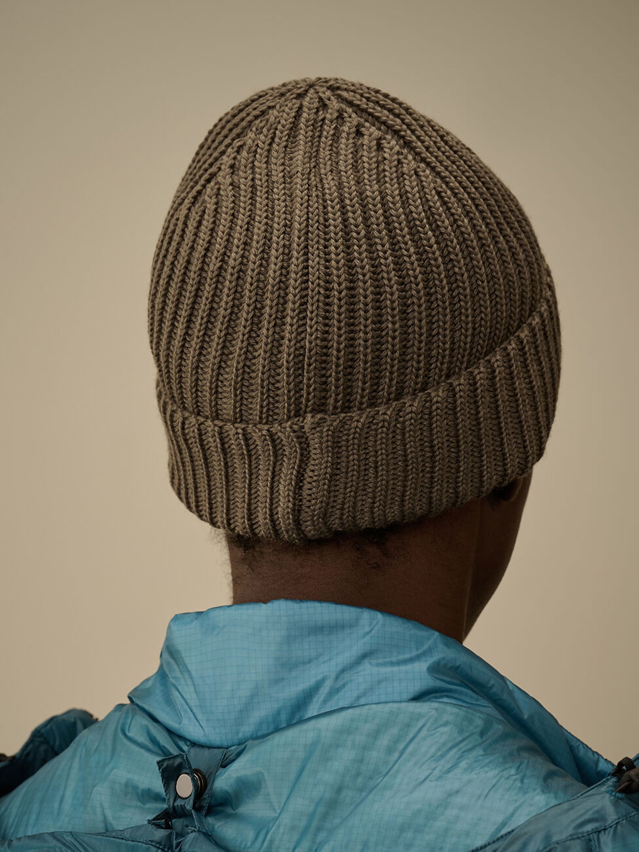 C.P.COMPANY Extrafine Merino Wool Goggle Beanie