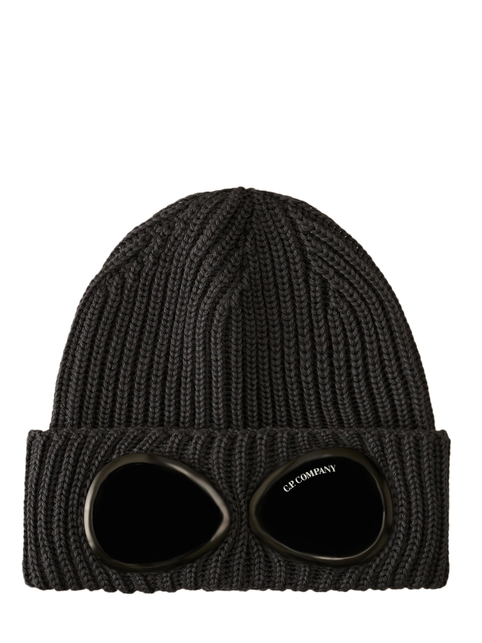 C.P.COMPANY Extrafine Merino Wool Goggle Beanie - FW25