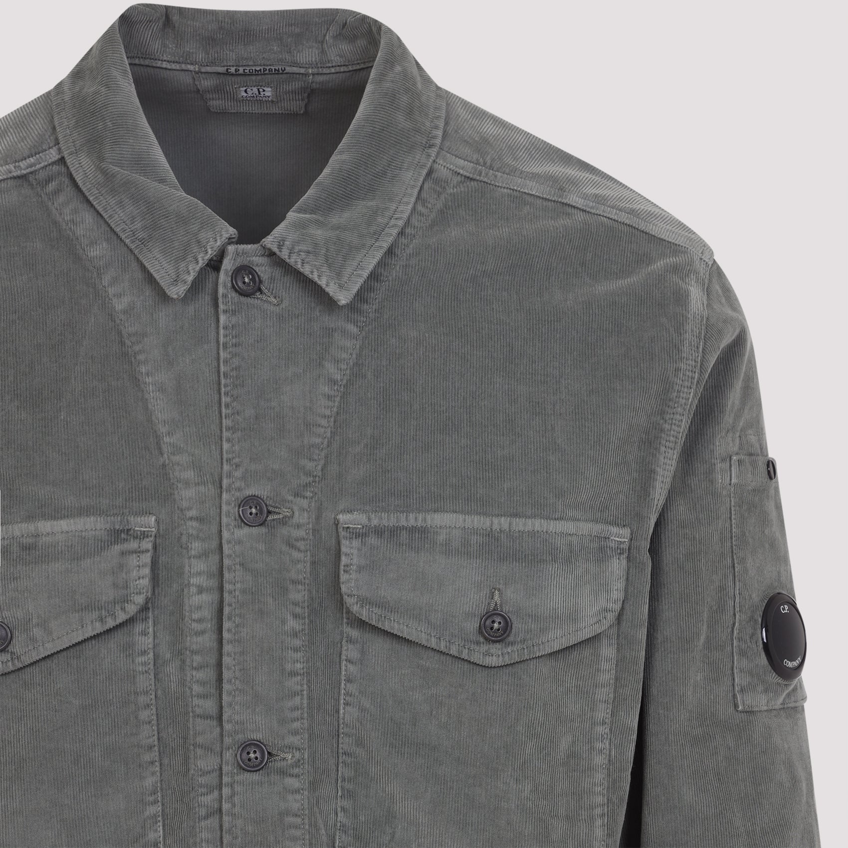 C.P.COMPANY Corduroy Overshirt for Men - Fall/Winter 2025